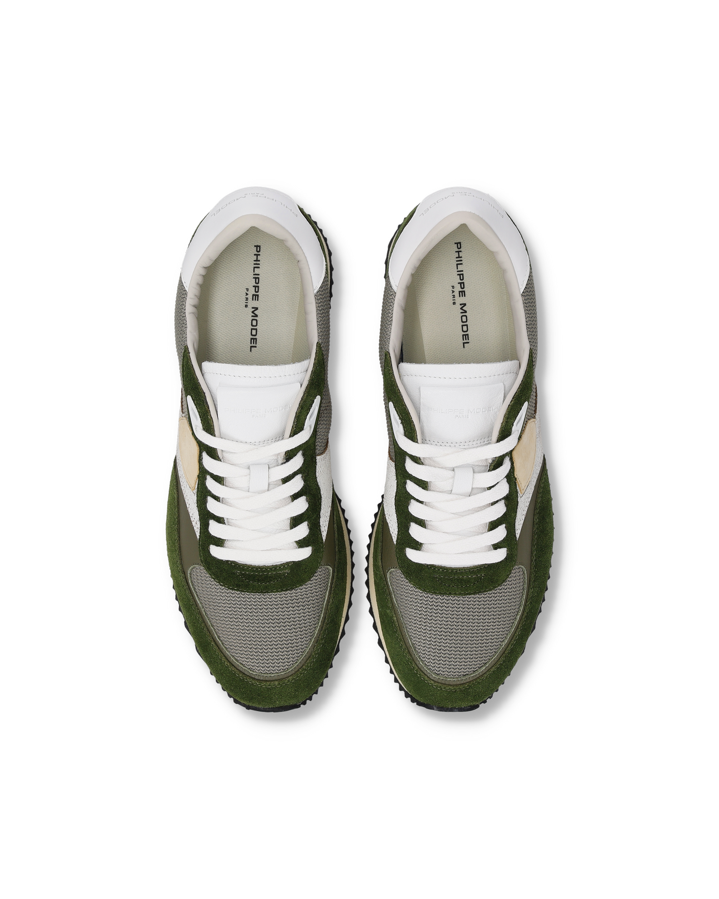 Sneakers Blville Men, Military Green White