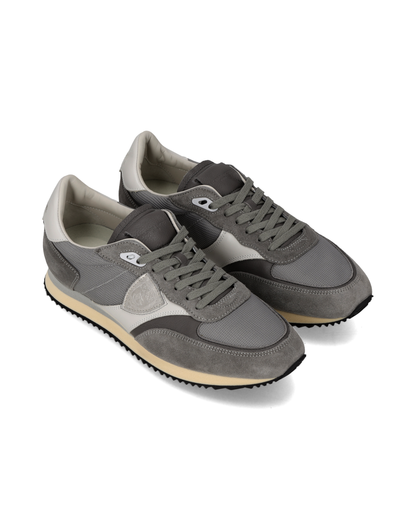 Baskets Blville Homme, Gris Blanc