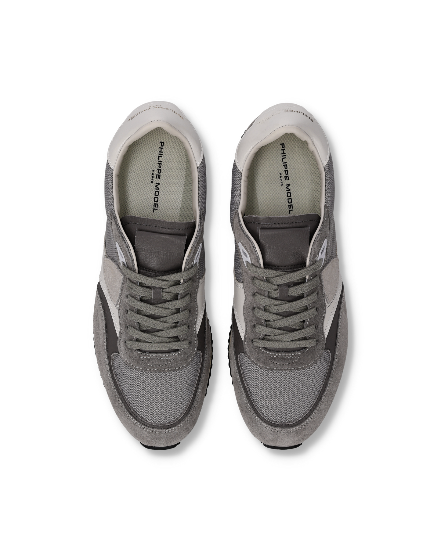 Baskets Blville Homme, Gris Blanc