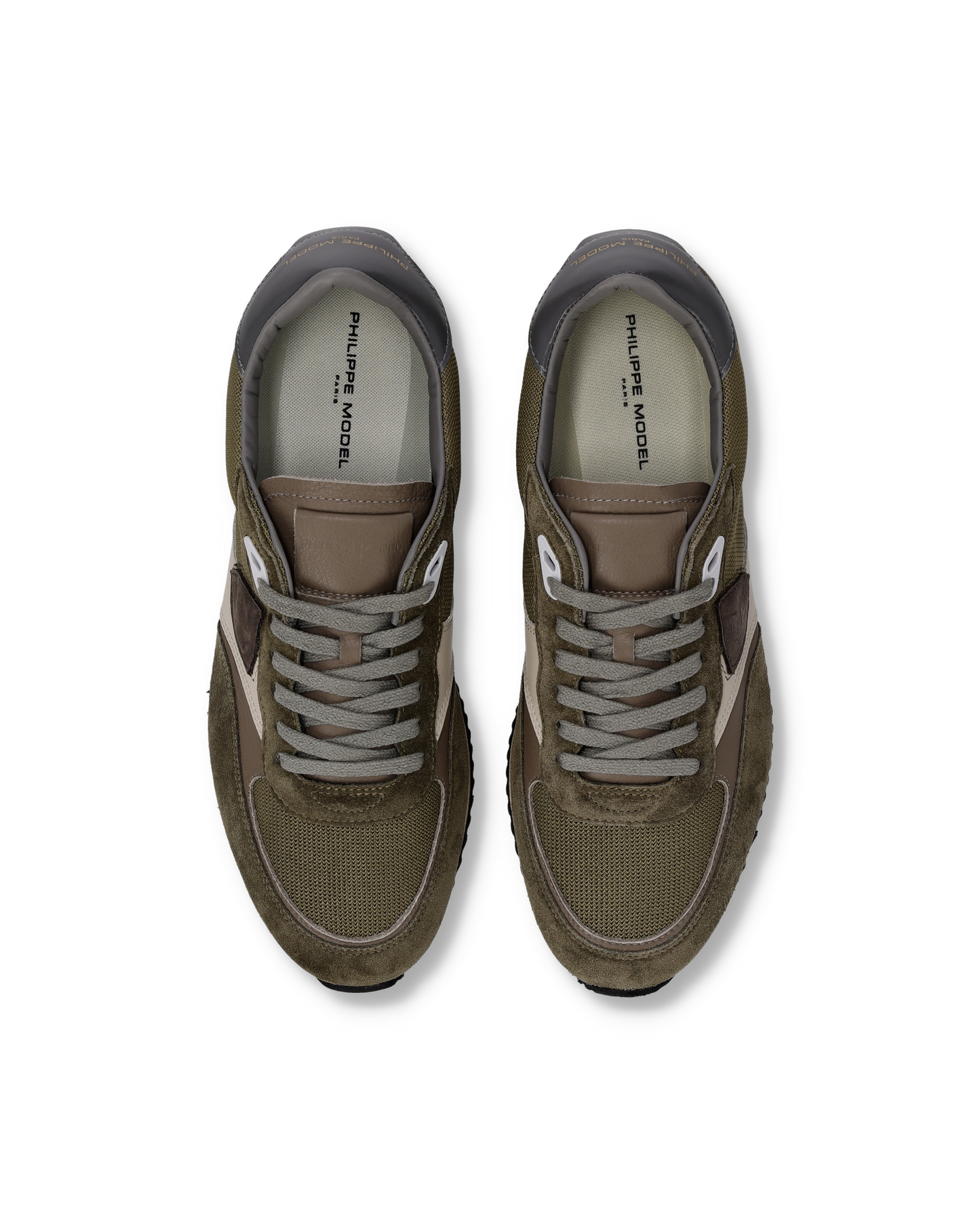 Baskets Blville Homme, Vert Militaire Boue