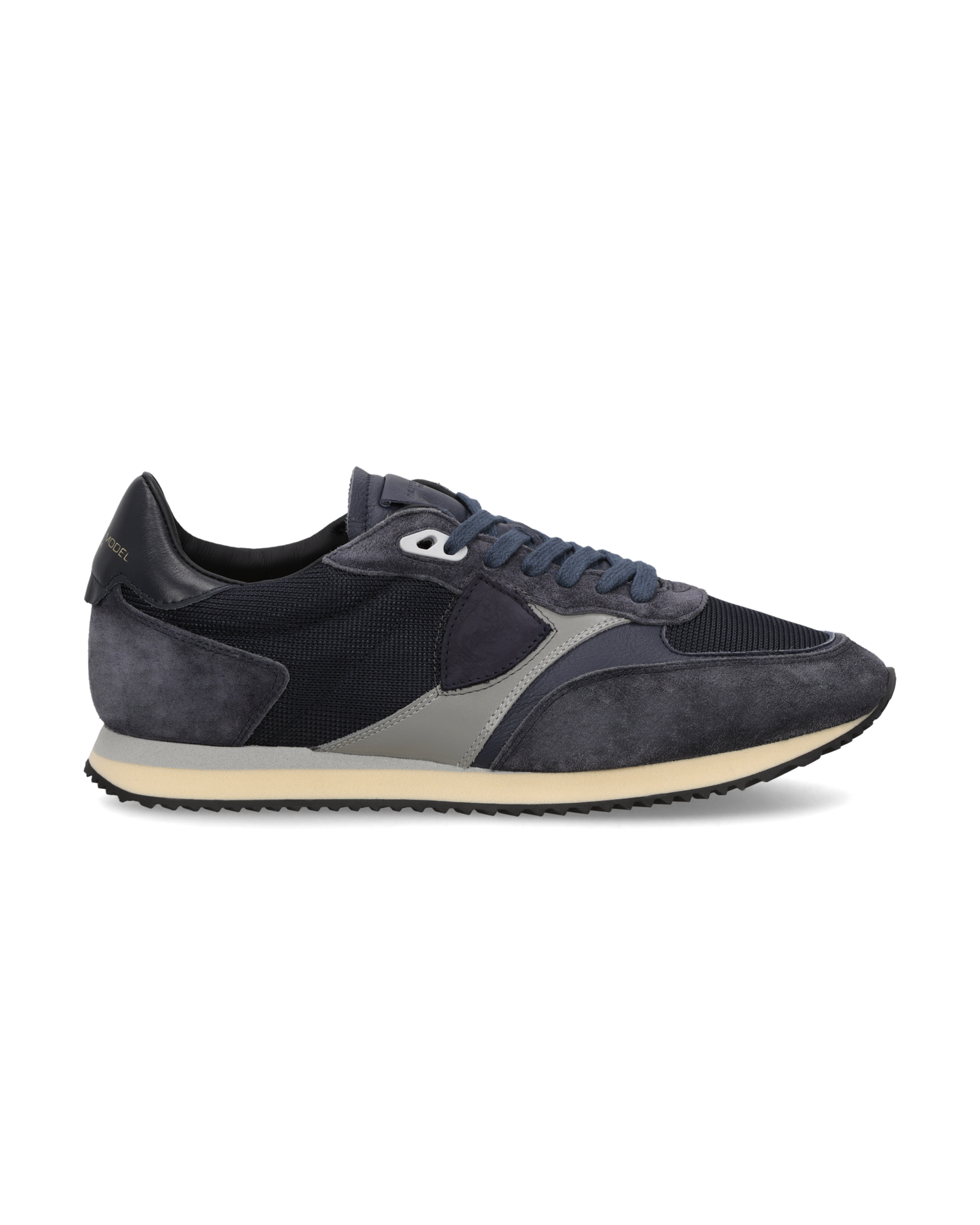 Baskets Blville Homme, Bleu Gris