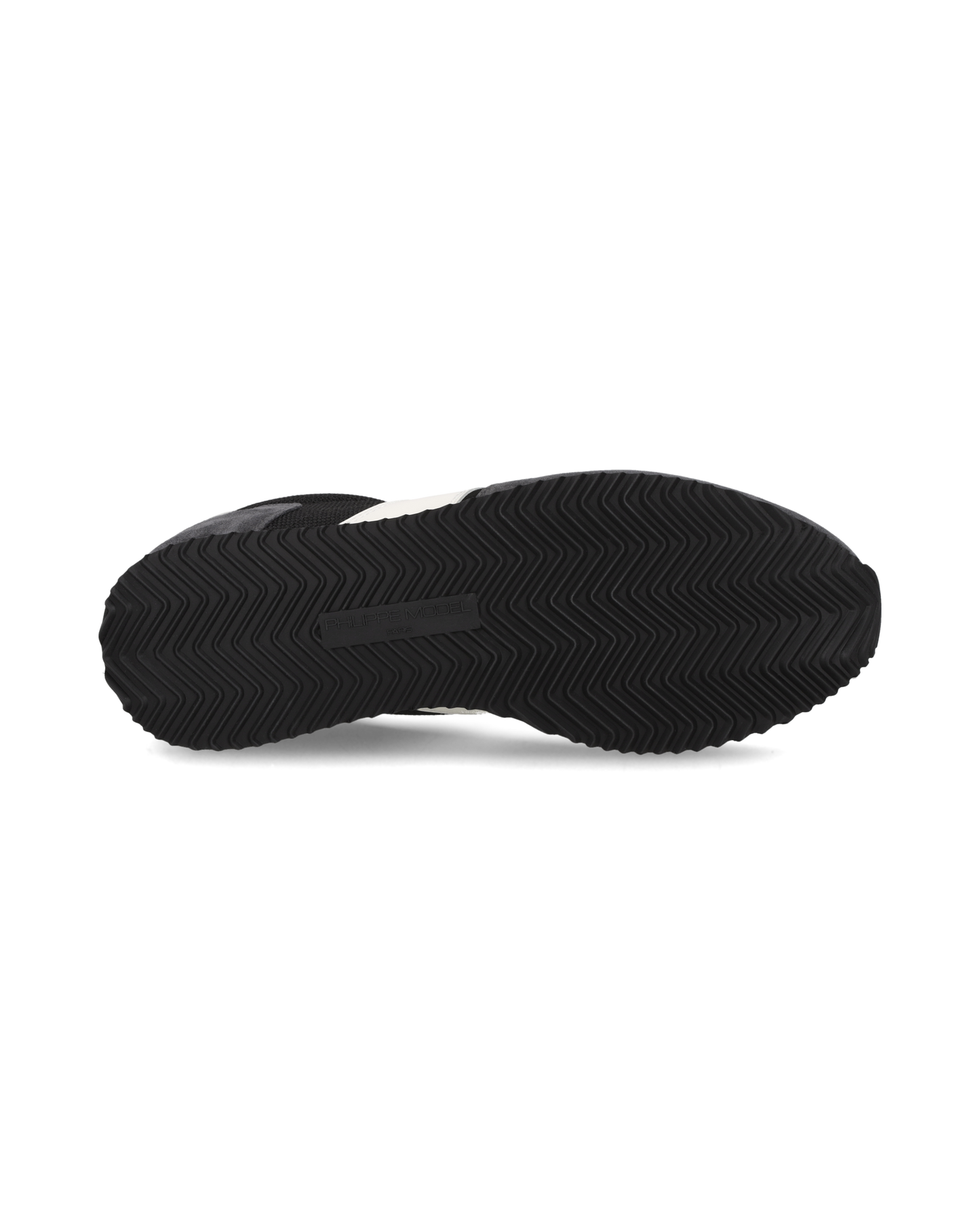 Baskets Blville Homme, Noir Blanc et Beige 