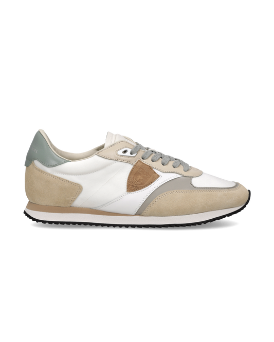 Sneakers Blville Uomo, Bianco Salvia Beige