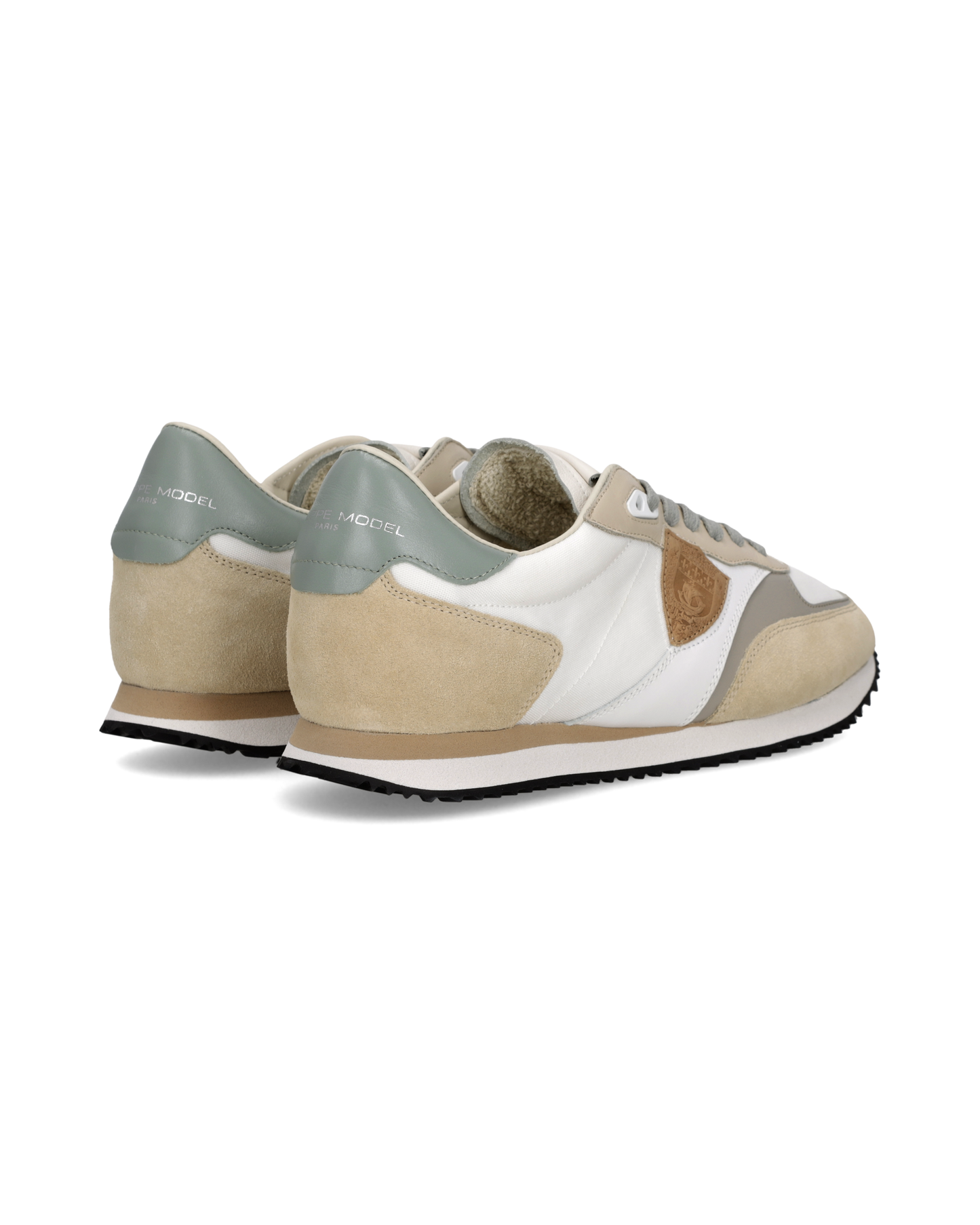Sneakers Blville Uomo, Bianco Salvia Beige