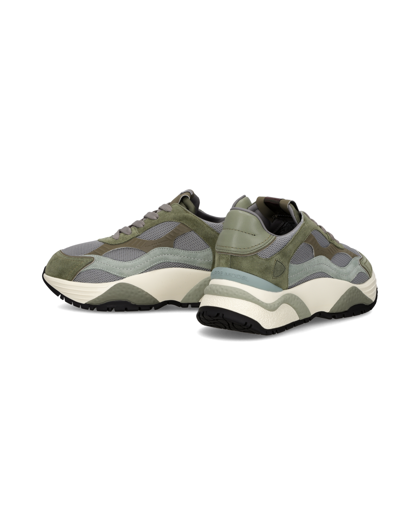 Sneakers Odeon Donna, Verde Grigio