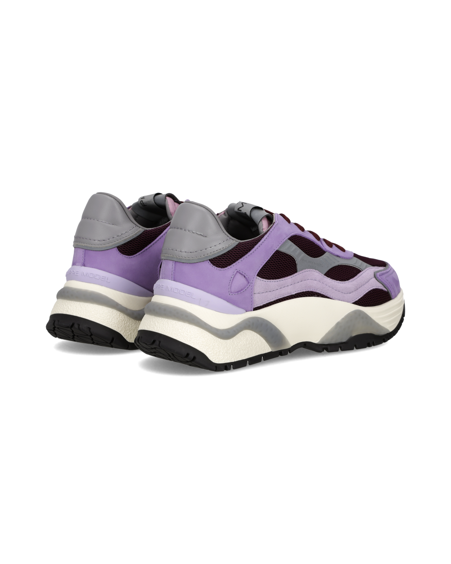 Zapatilla Odeon Para Mujer, Lavanda y Burdeos