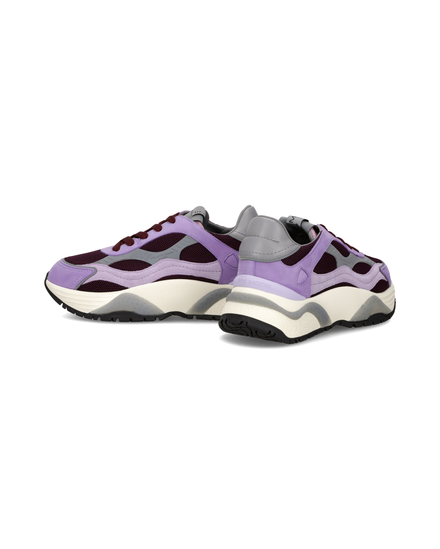 Zapatilla Odeon Para Mujer, Lavanda y Burdeos