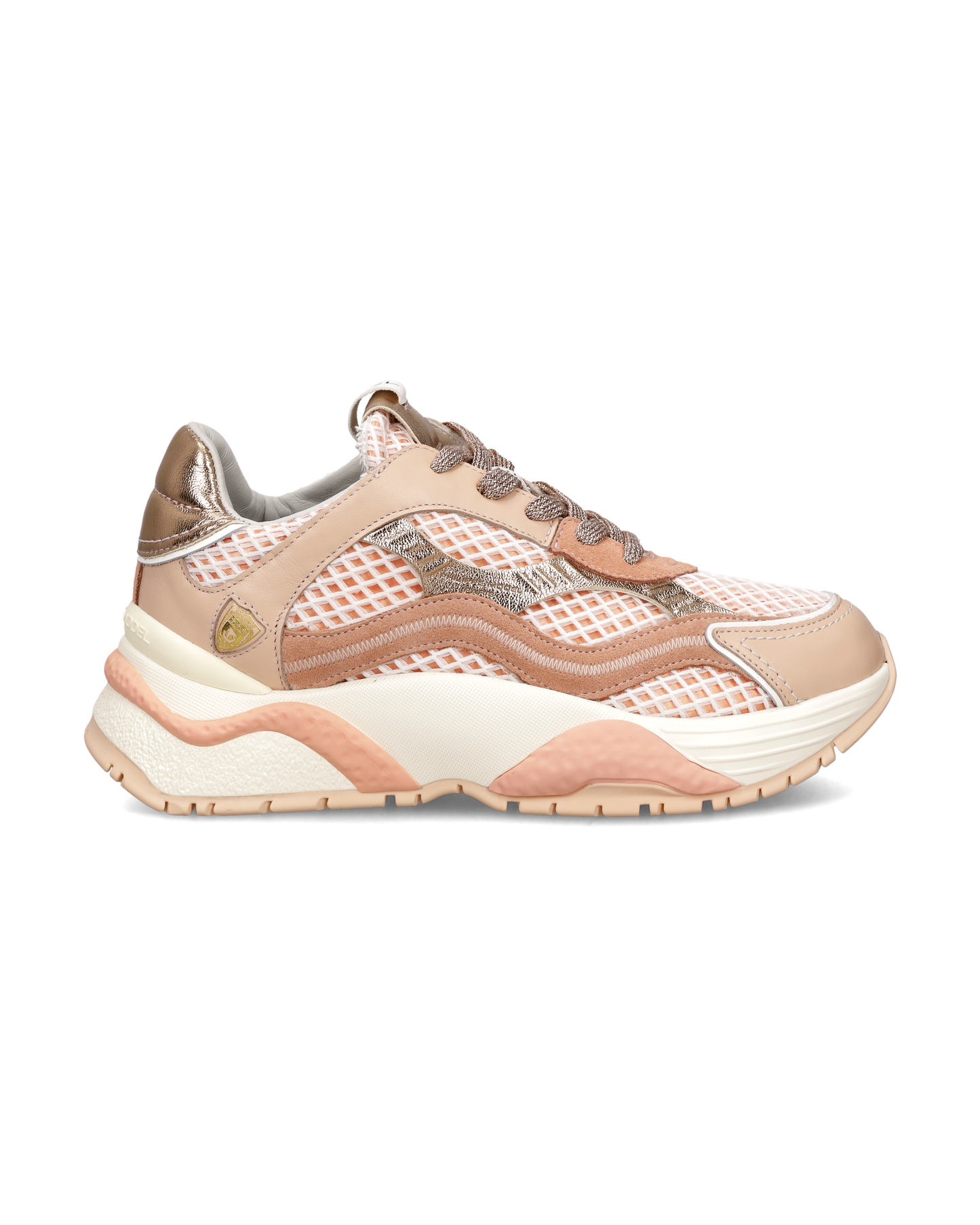 Sneakers Odeon Tennis Donna, Cipria