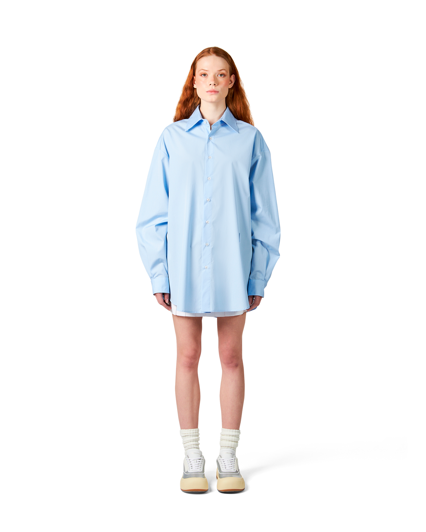 Camicia Oversize Azzurra da Donna 