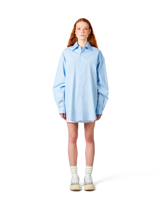 Camicia Oversize Azzurra da Donna 