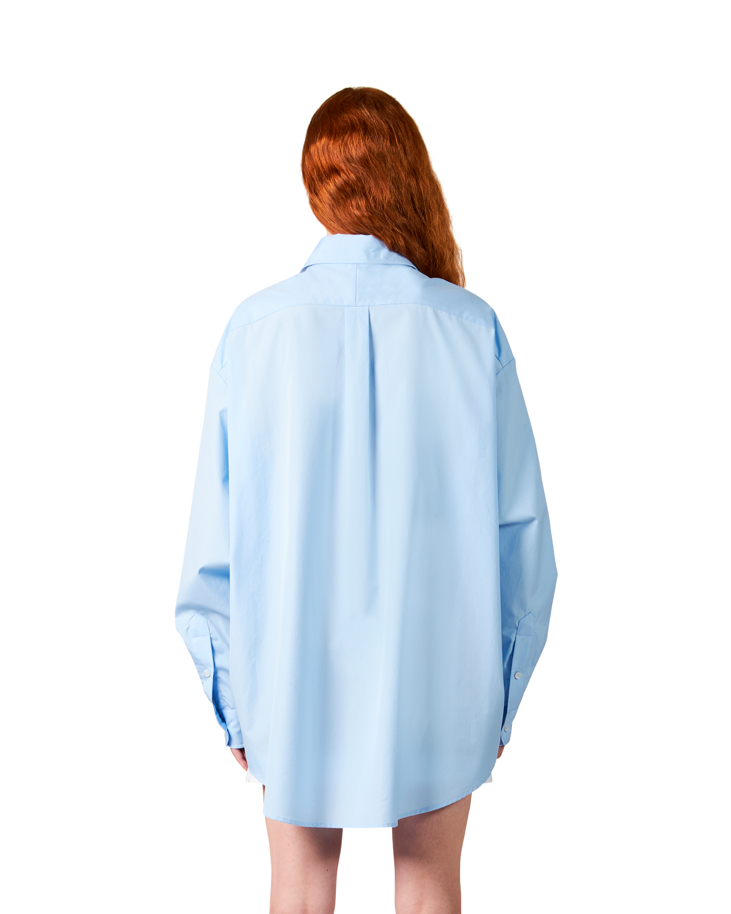 Camicia Oversize Azzurra da Donna 