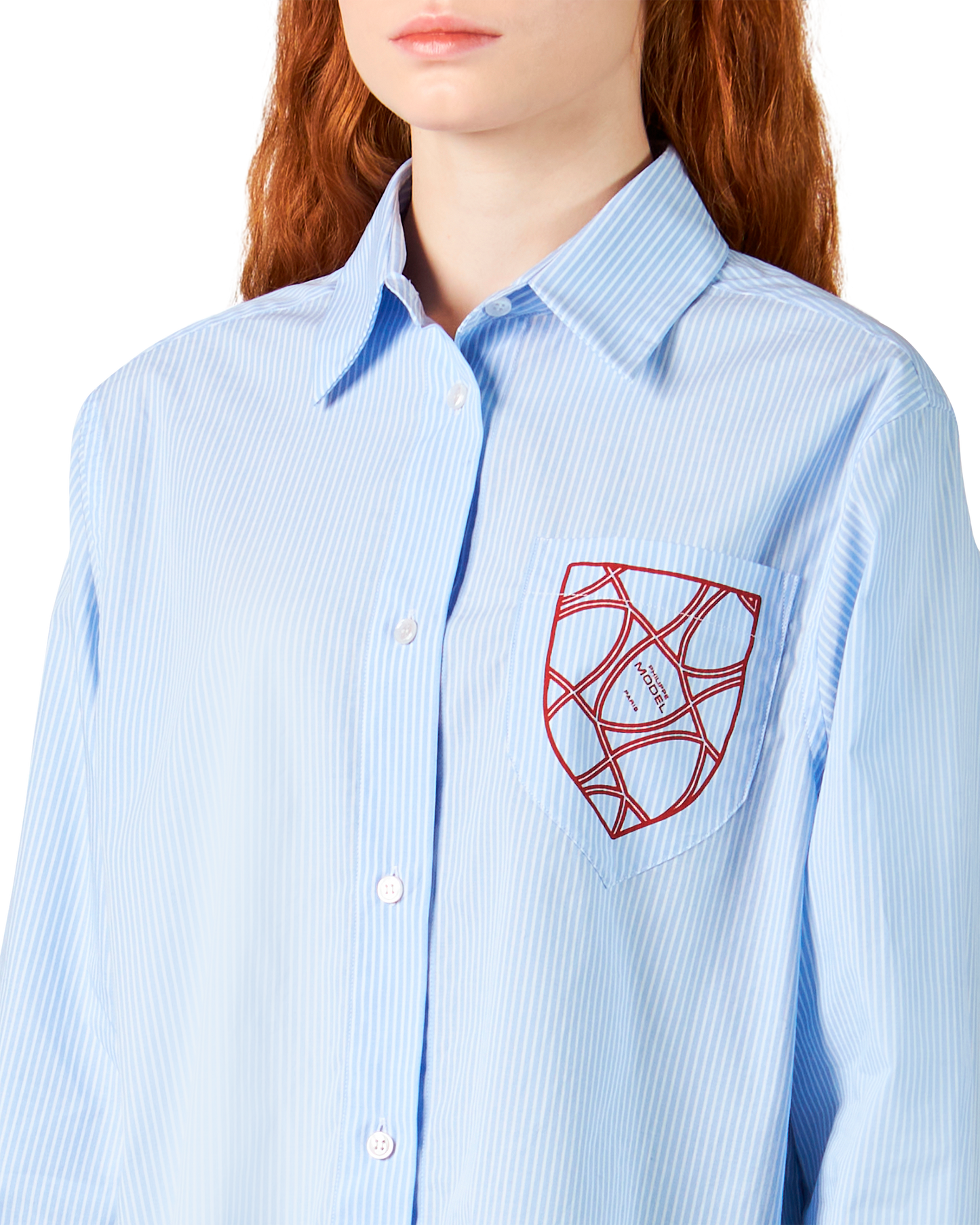 Camicia Azzurra da Donna