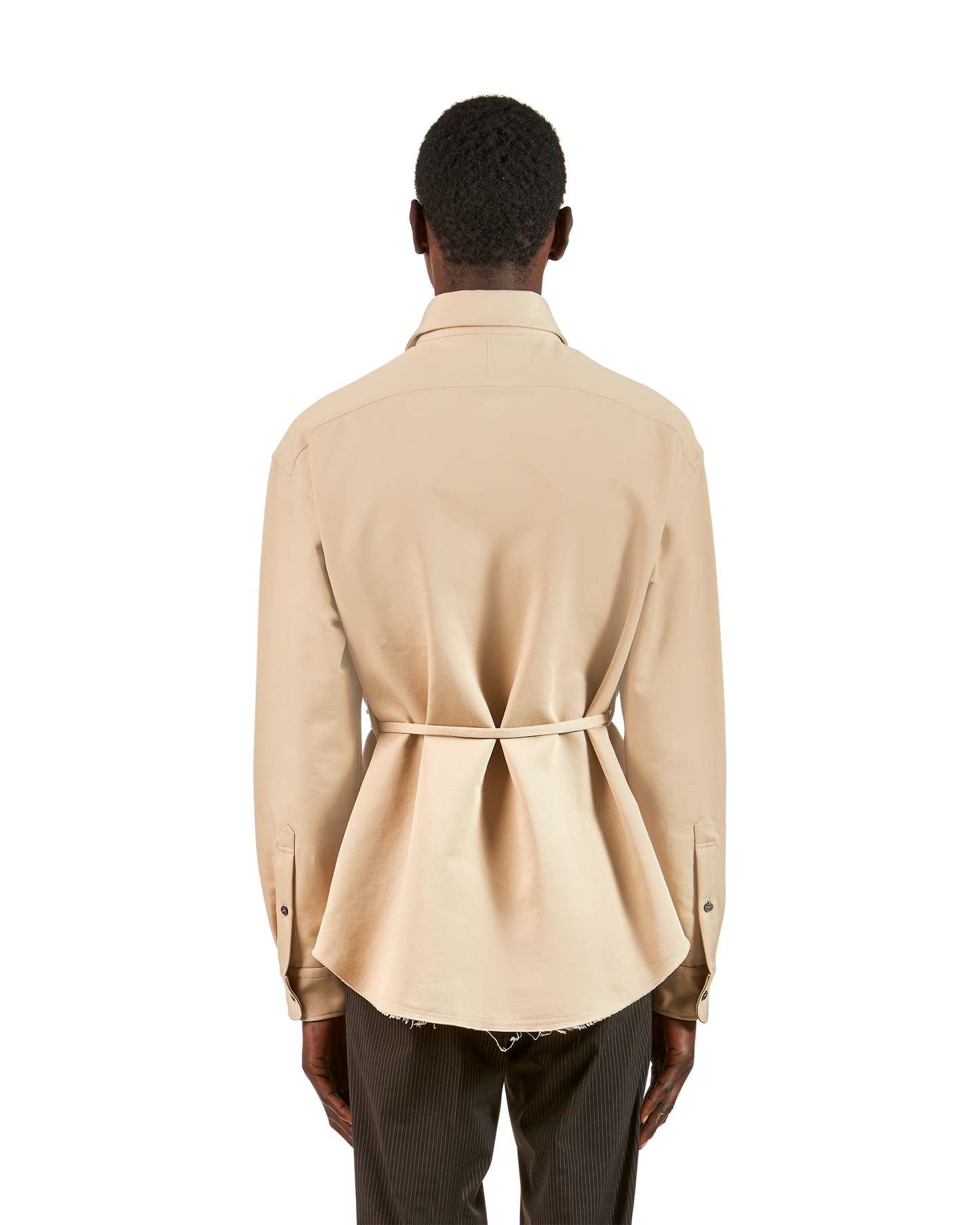 Over Shirt Beige da Uomo 