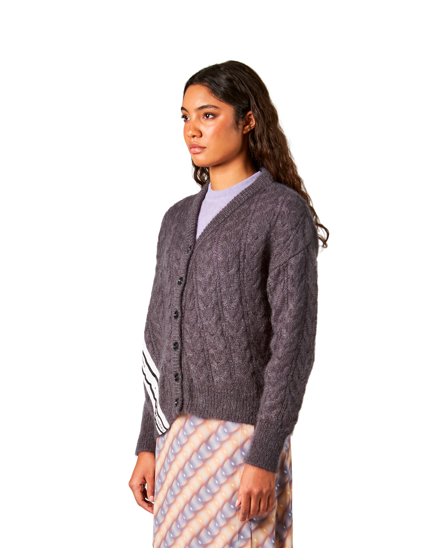 Cardigan Grigio da Donna