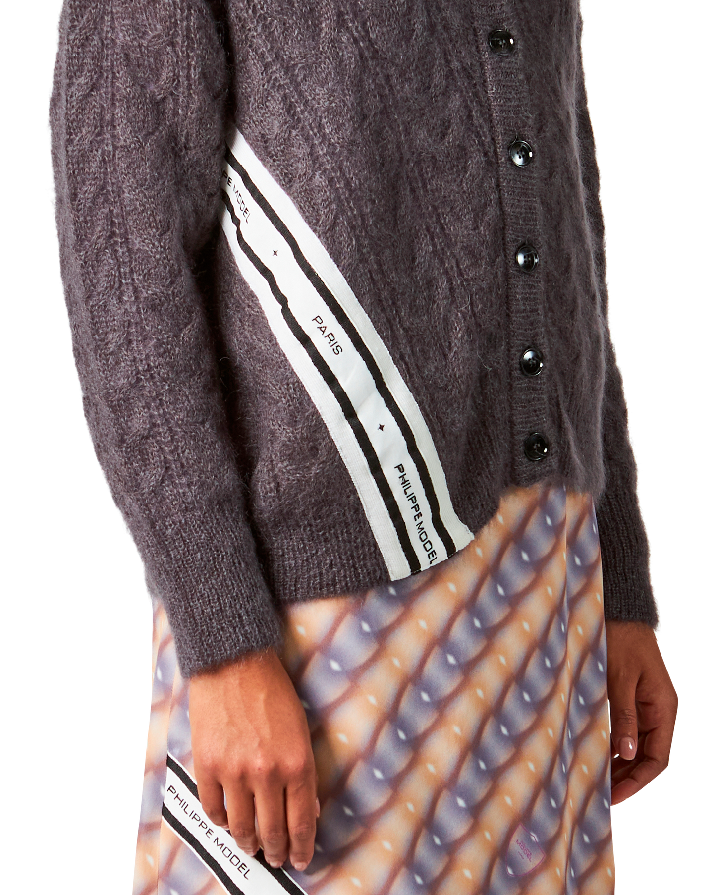 Cardigan Grigio da Donna