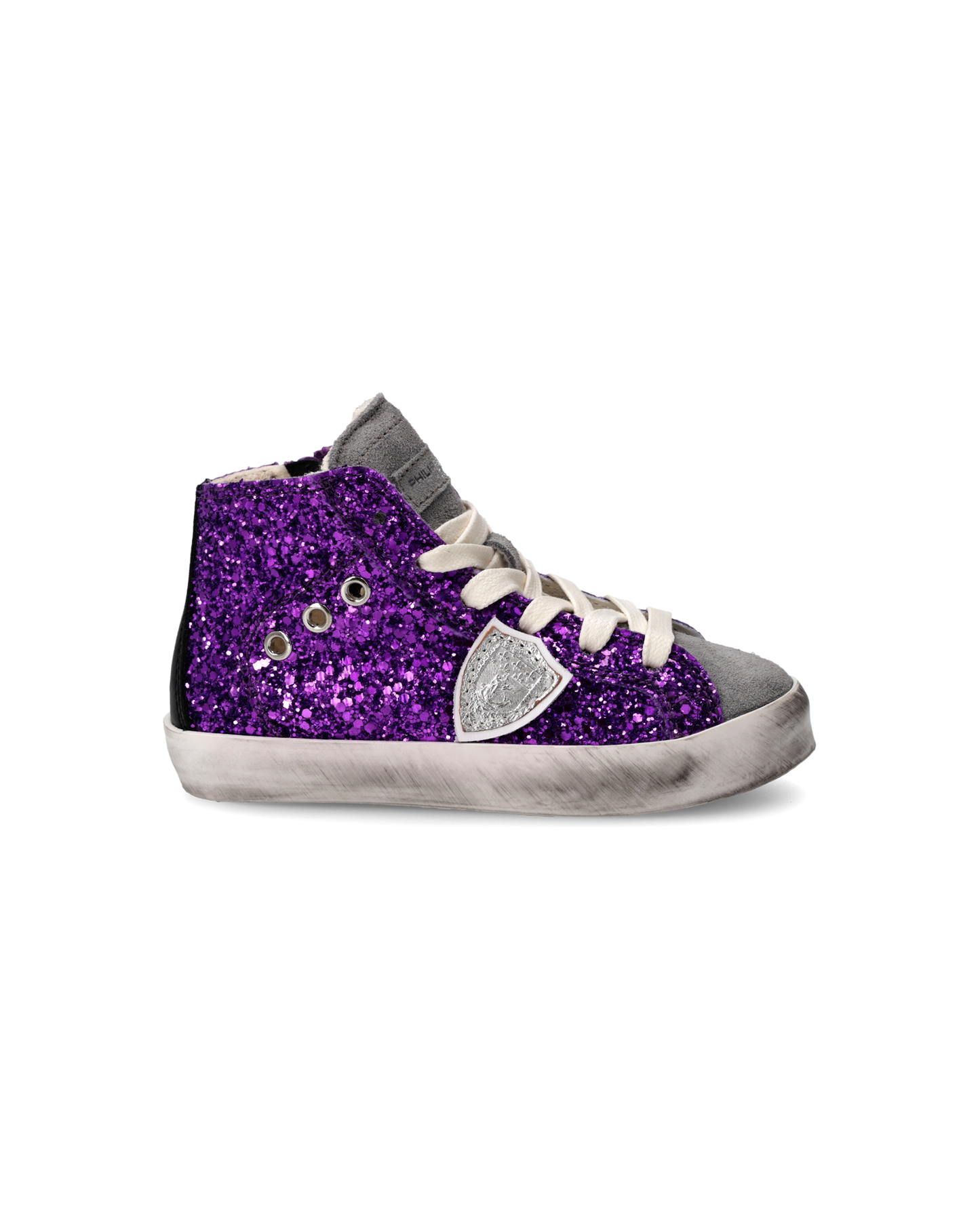 Sneakers Prsx Baby, Viola e Grigio