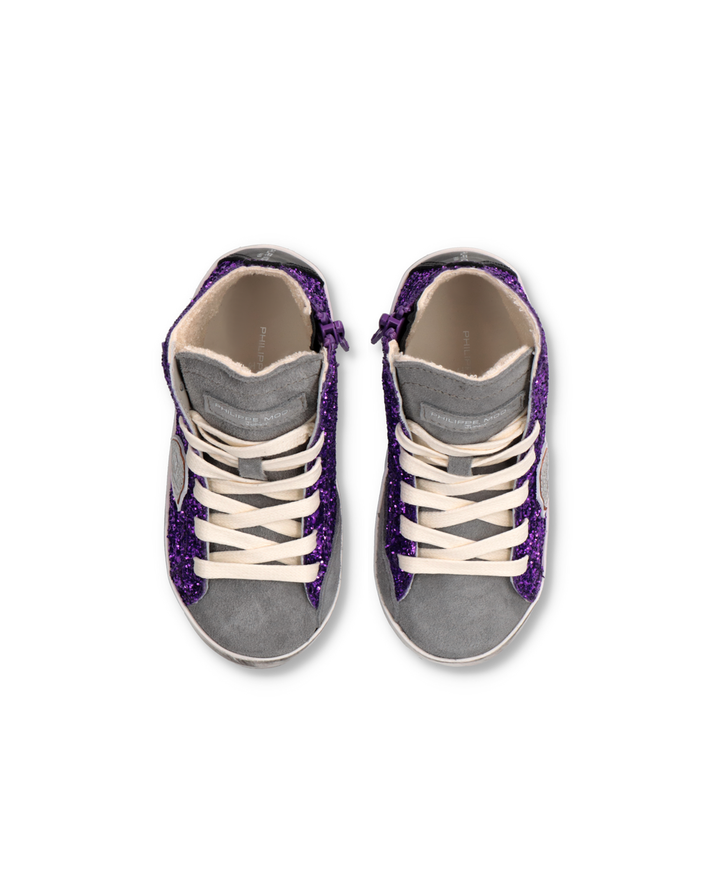 Sneakers Prsx Baby, Viola e Grigio