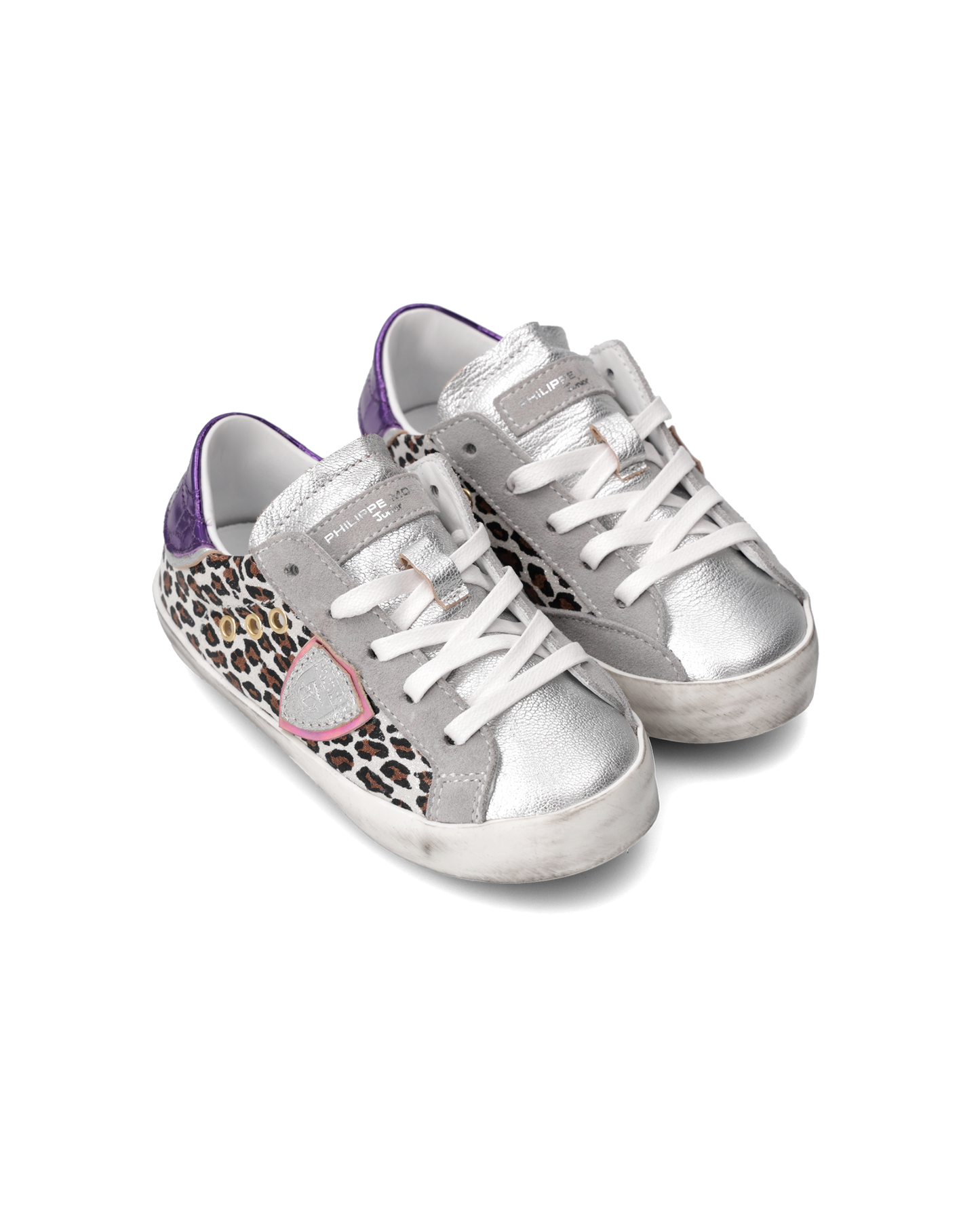 Sneakers Paris Tennis Baby, Viola Argento