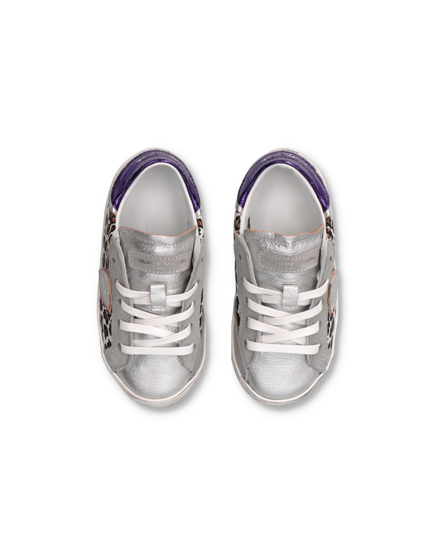 Sneakers Paris Tennis Baby, Viola Argento