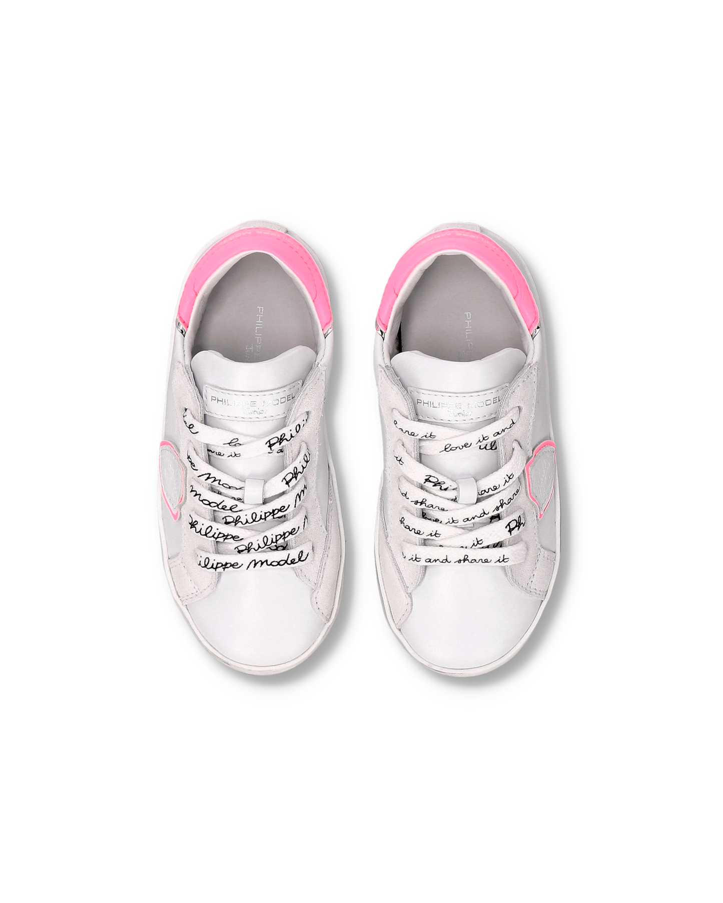 Sneaker Prsx Baby, Bianco Fuchsia