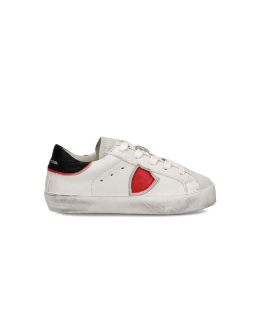 Sneaker Prsx Baby, Bianco Nero