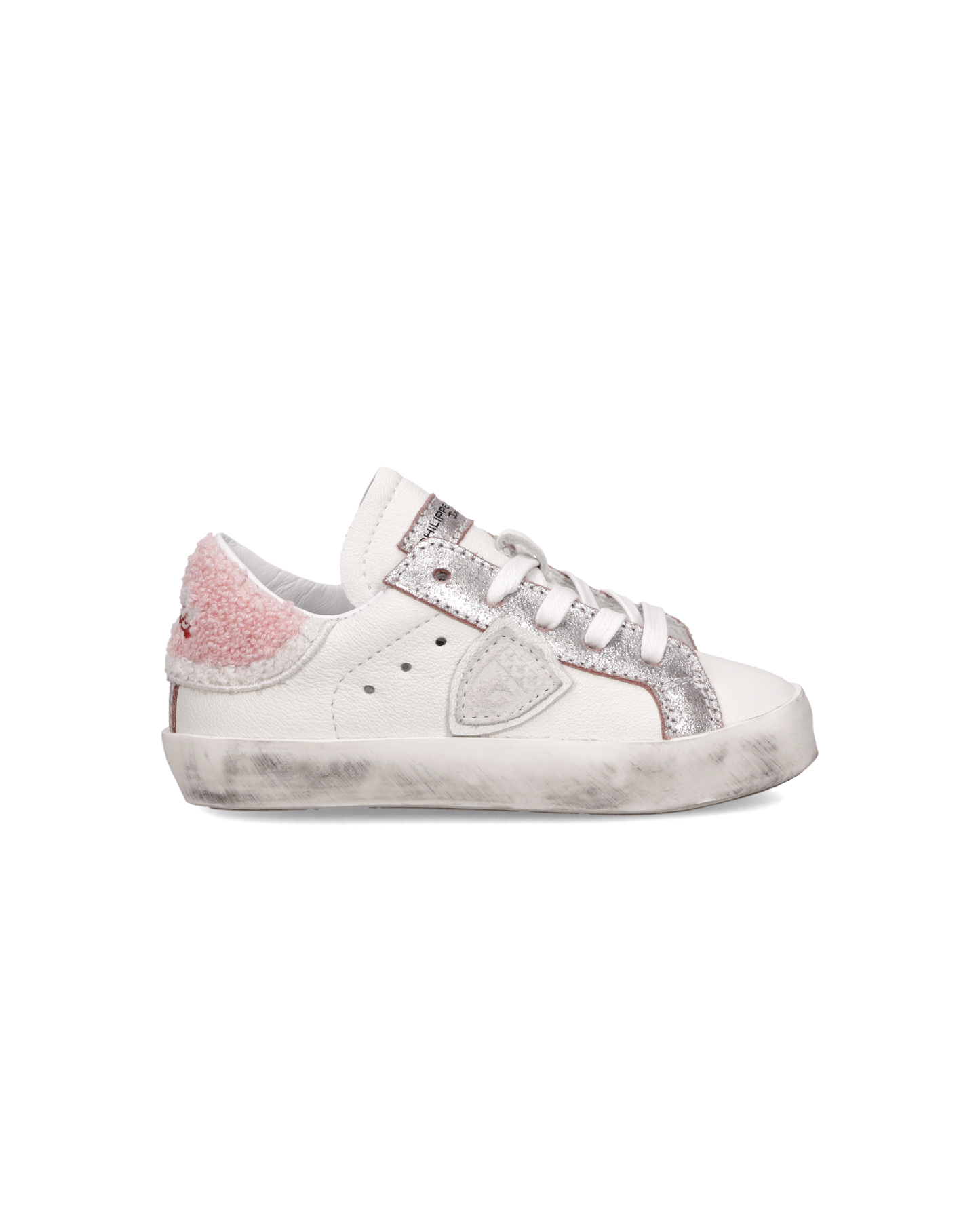 Sneaker Prsx Baby, Bianco Rosa