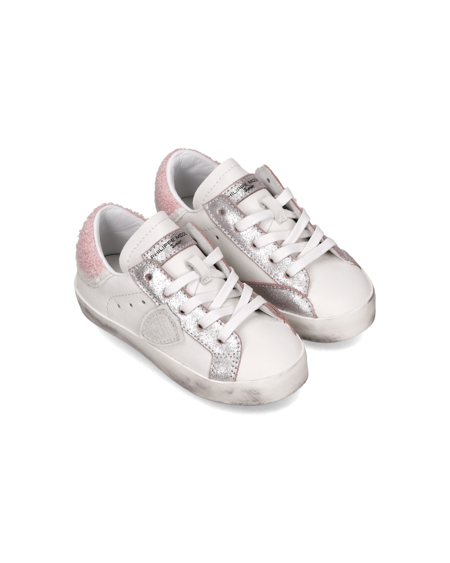 Sneaker Prsx Baby, Bianco Rosa
