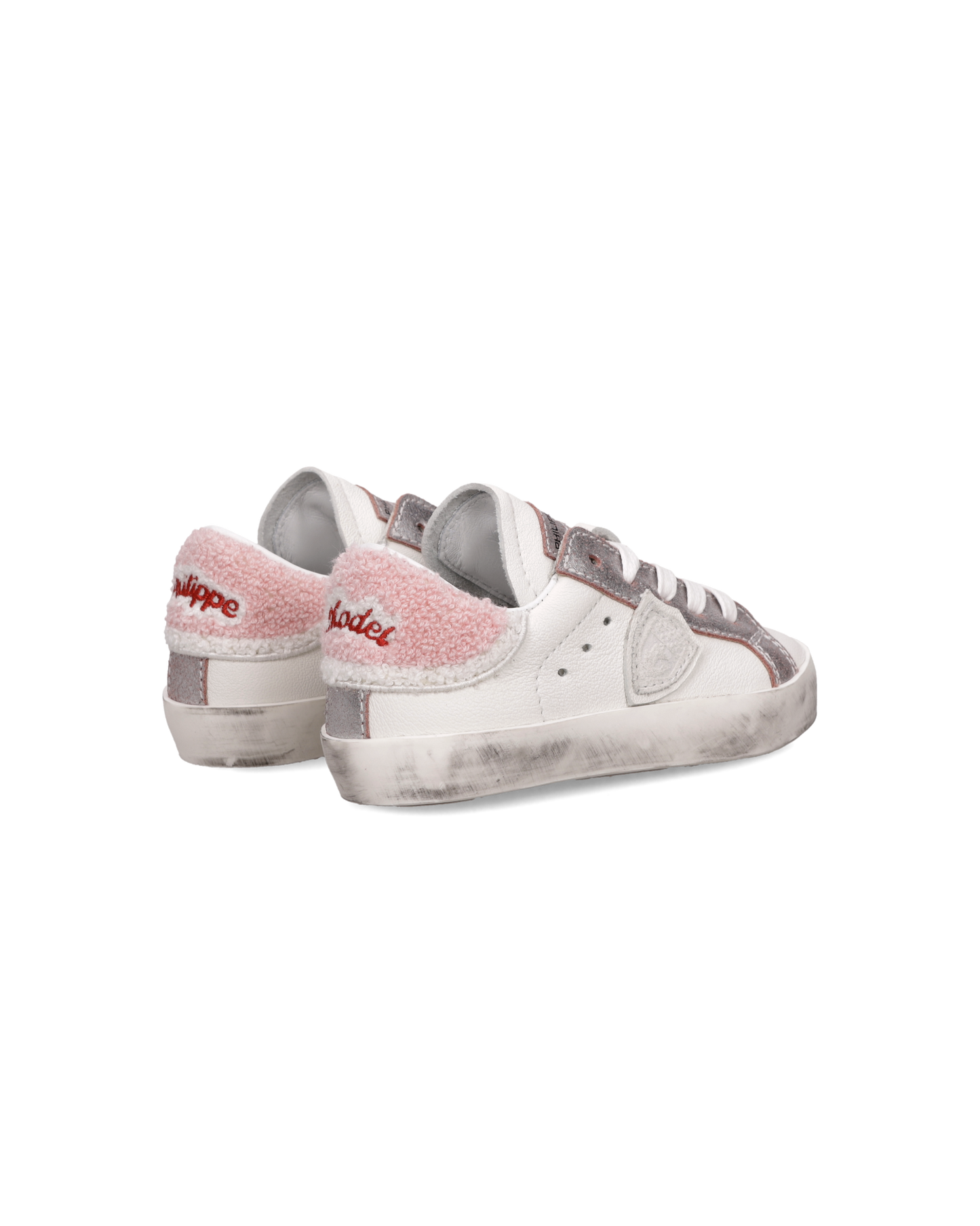Sneaker Prsx Baby, Bianco Rosa