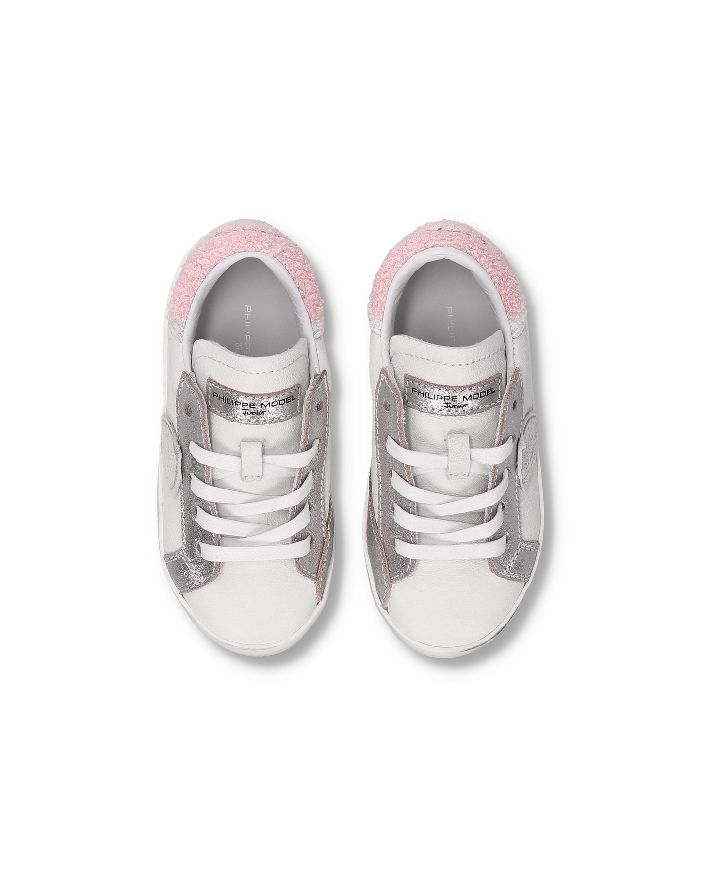Sneaker Prsx Baby, Bianco Rosa