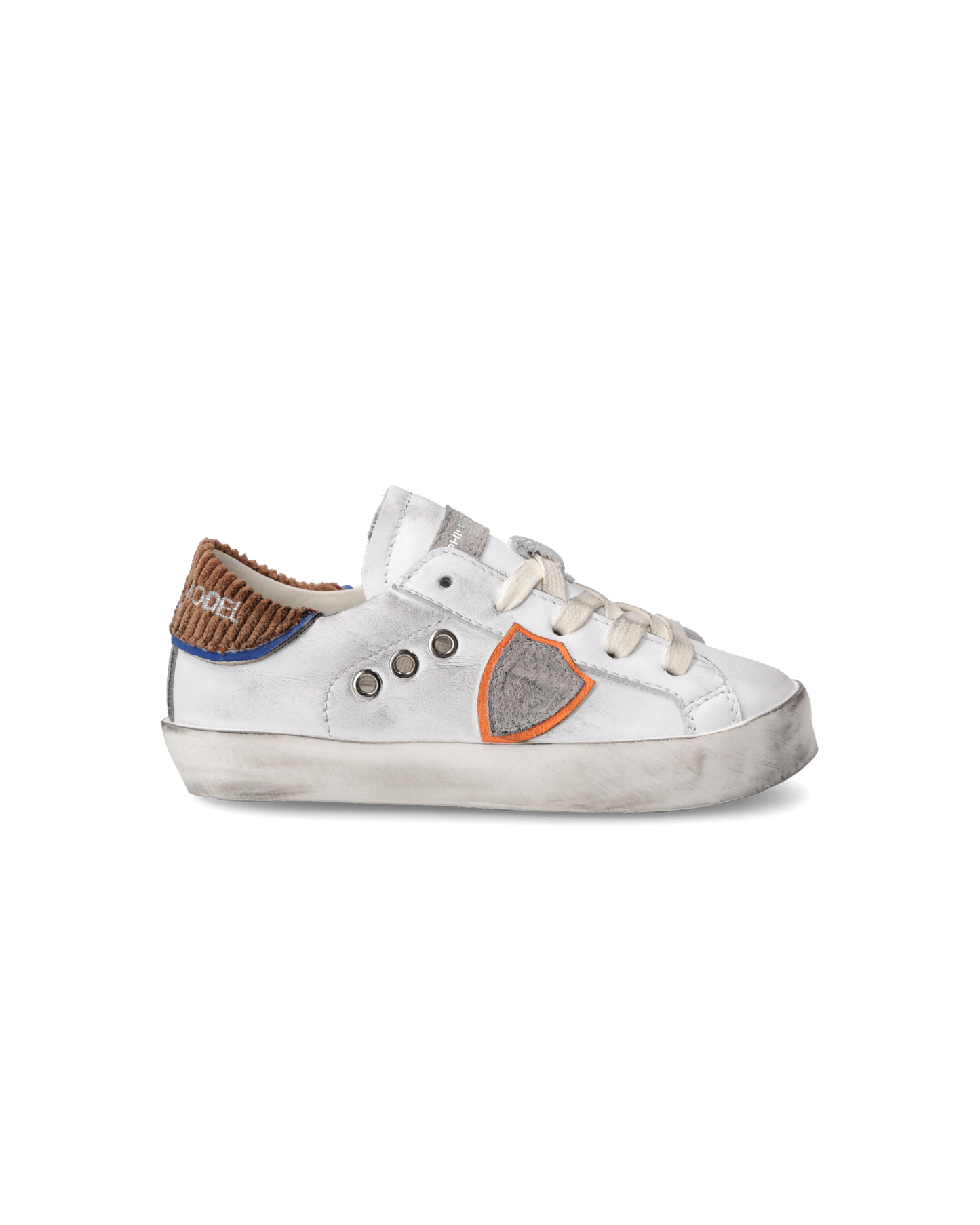 Sneakers Prsx Baby, Bianco e Marrone