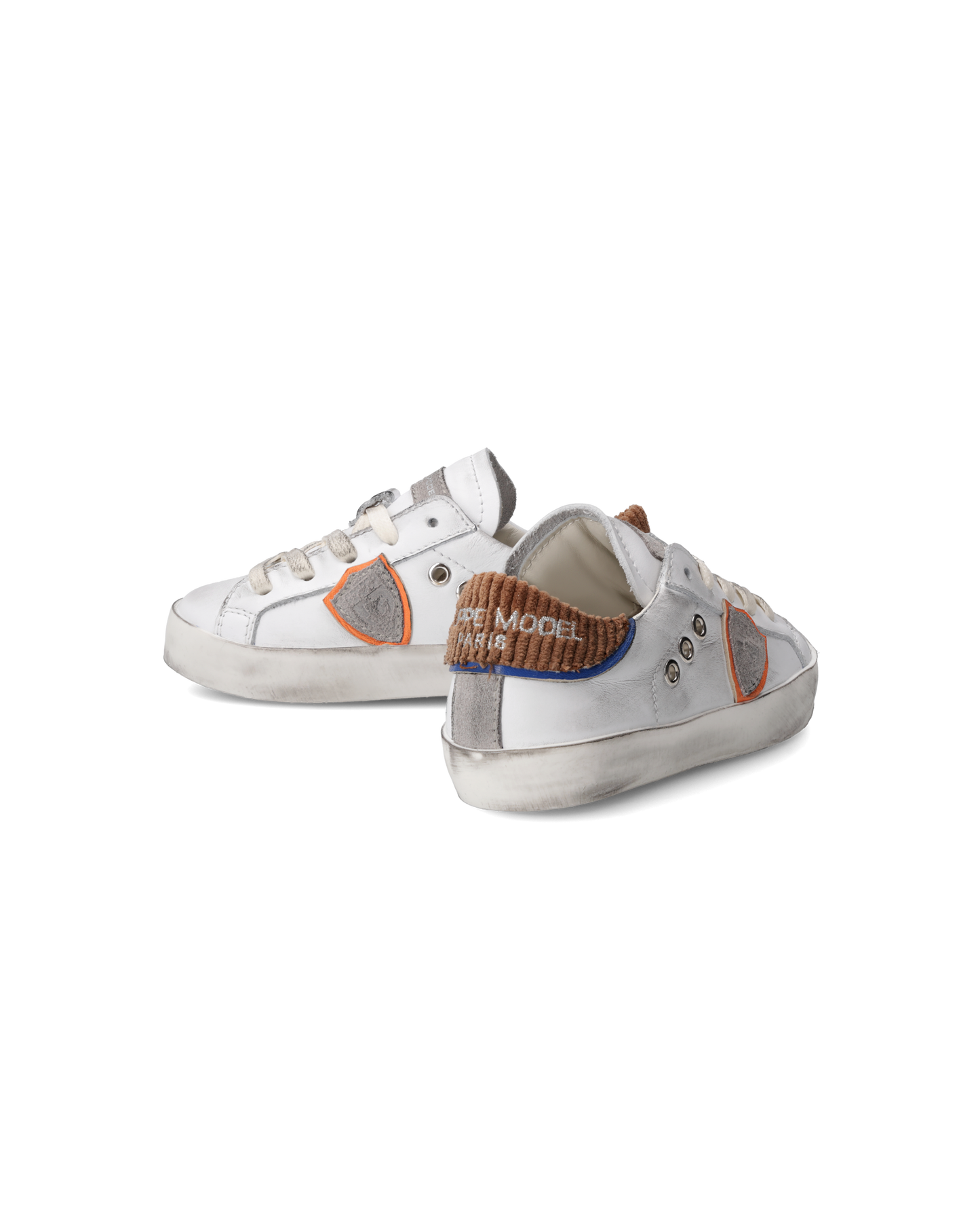 Sneakers Prsx Baby, Bianco e Marrone