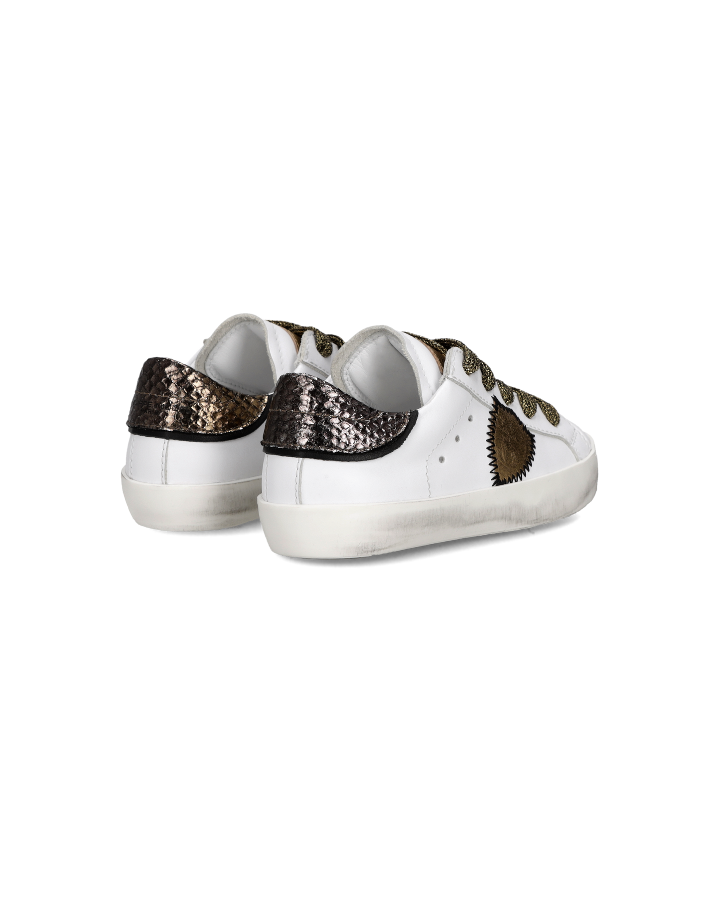 Sneaker Prsx Baby, Bianco Bronzo 