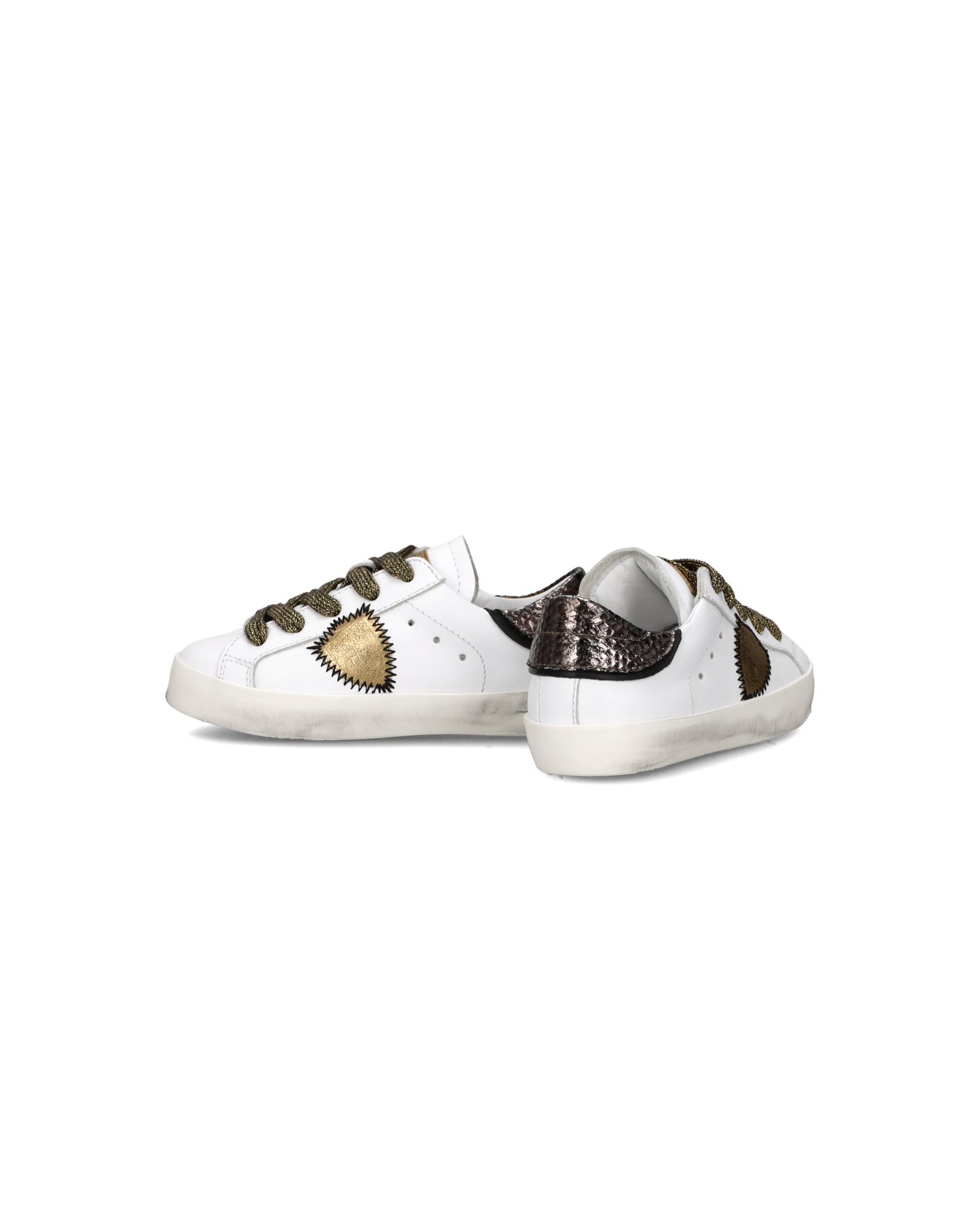 Sneaker Prsx Baby, Bianco Bronzo 