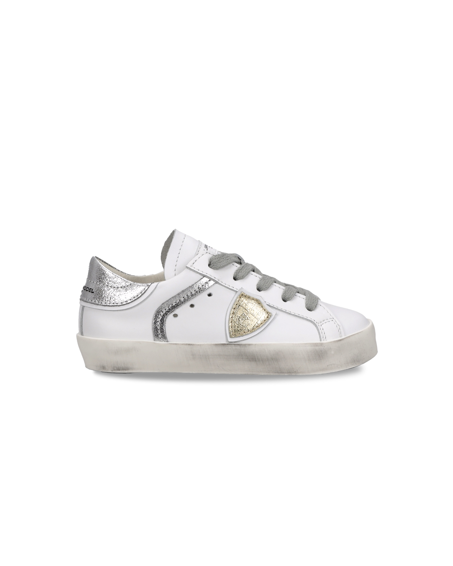 Sneaker Prsx Baby, White Silver