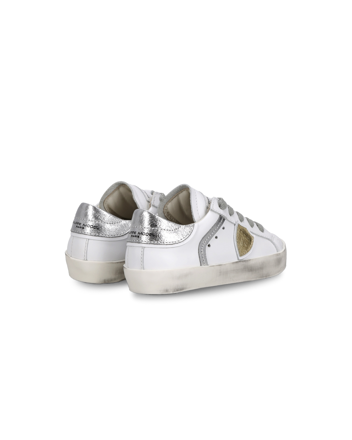 Sneaker Prsx Baby, White Silver