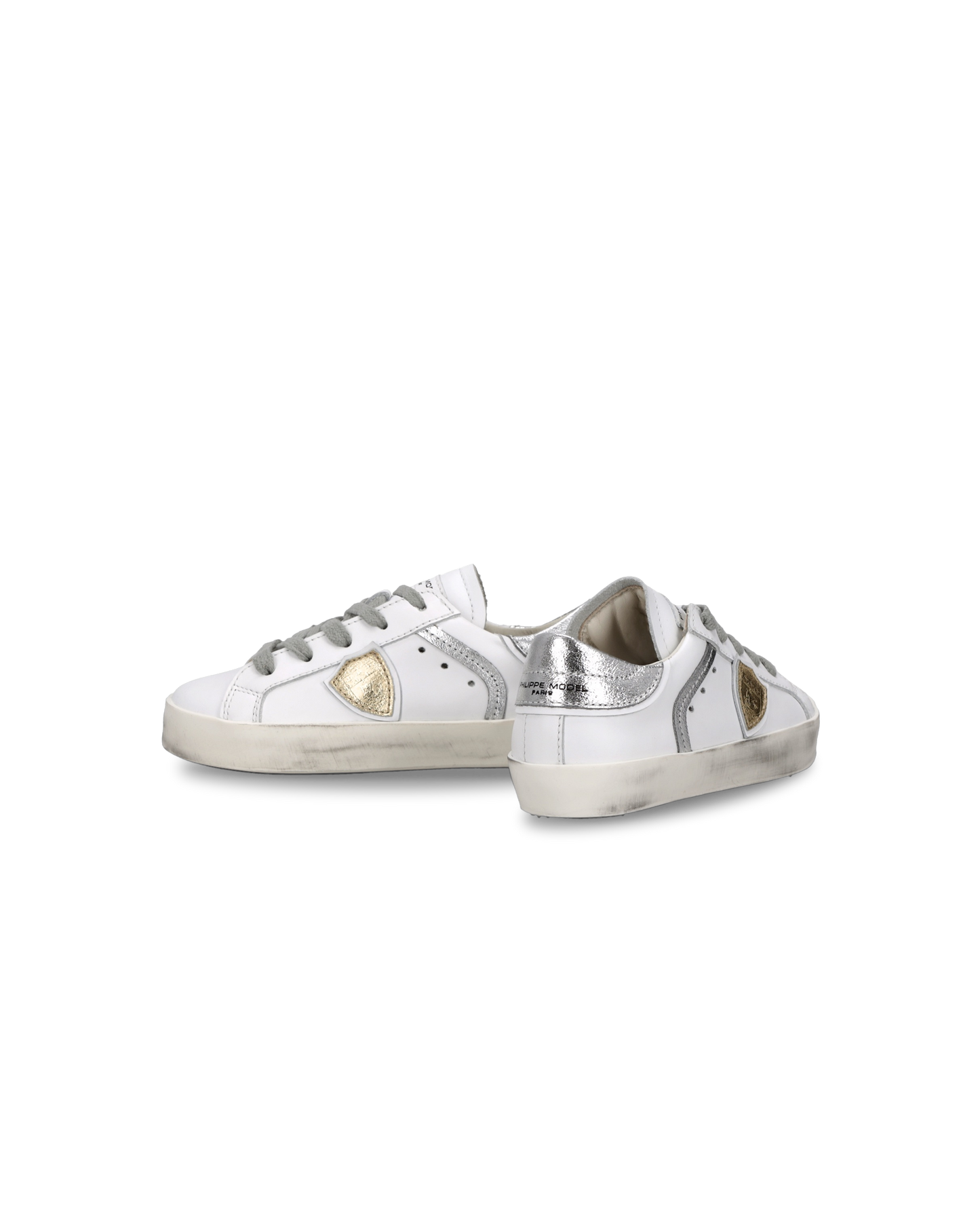 Sneaker Prsx Baby, White Silver
