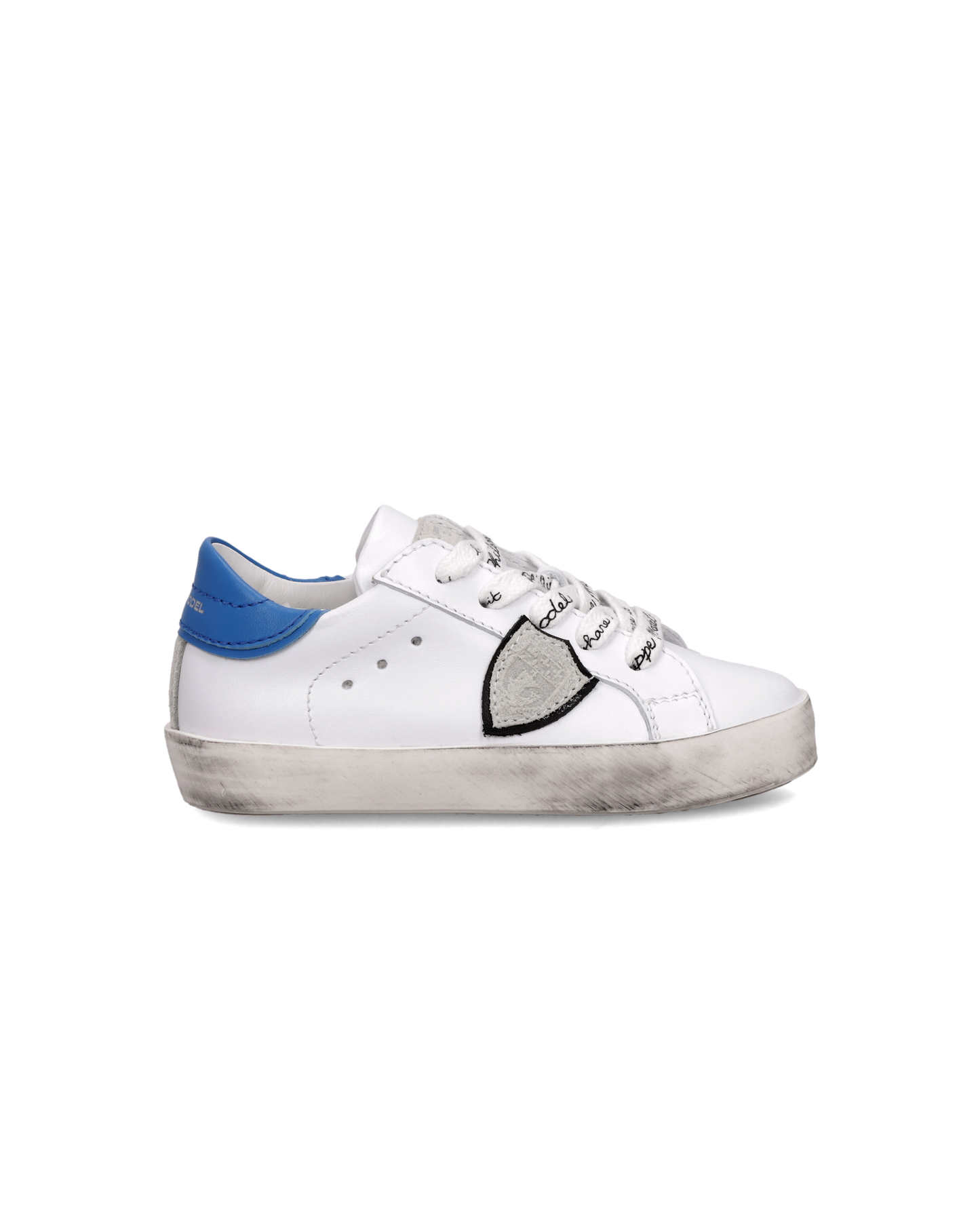 Sneaker Prsx Baby, Bianco Bluette