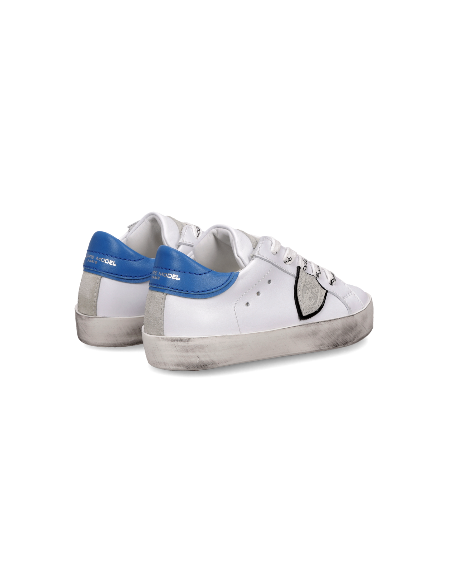 Sneaker Prsx Baby, Bianco Bluette