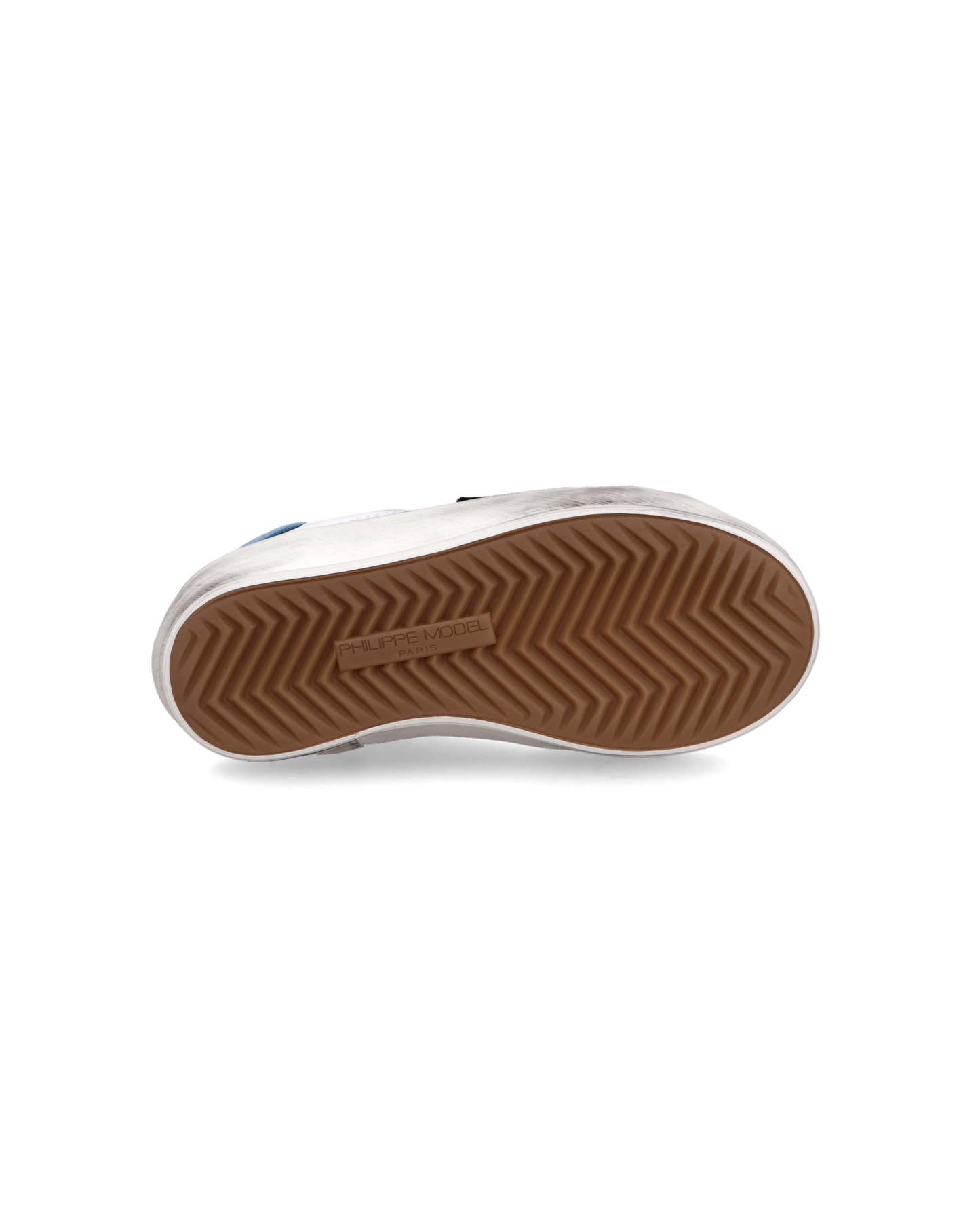 Sneaker Prsx Baby, Bianco Bluette