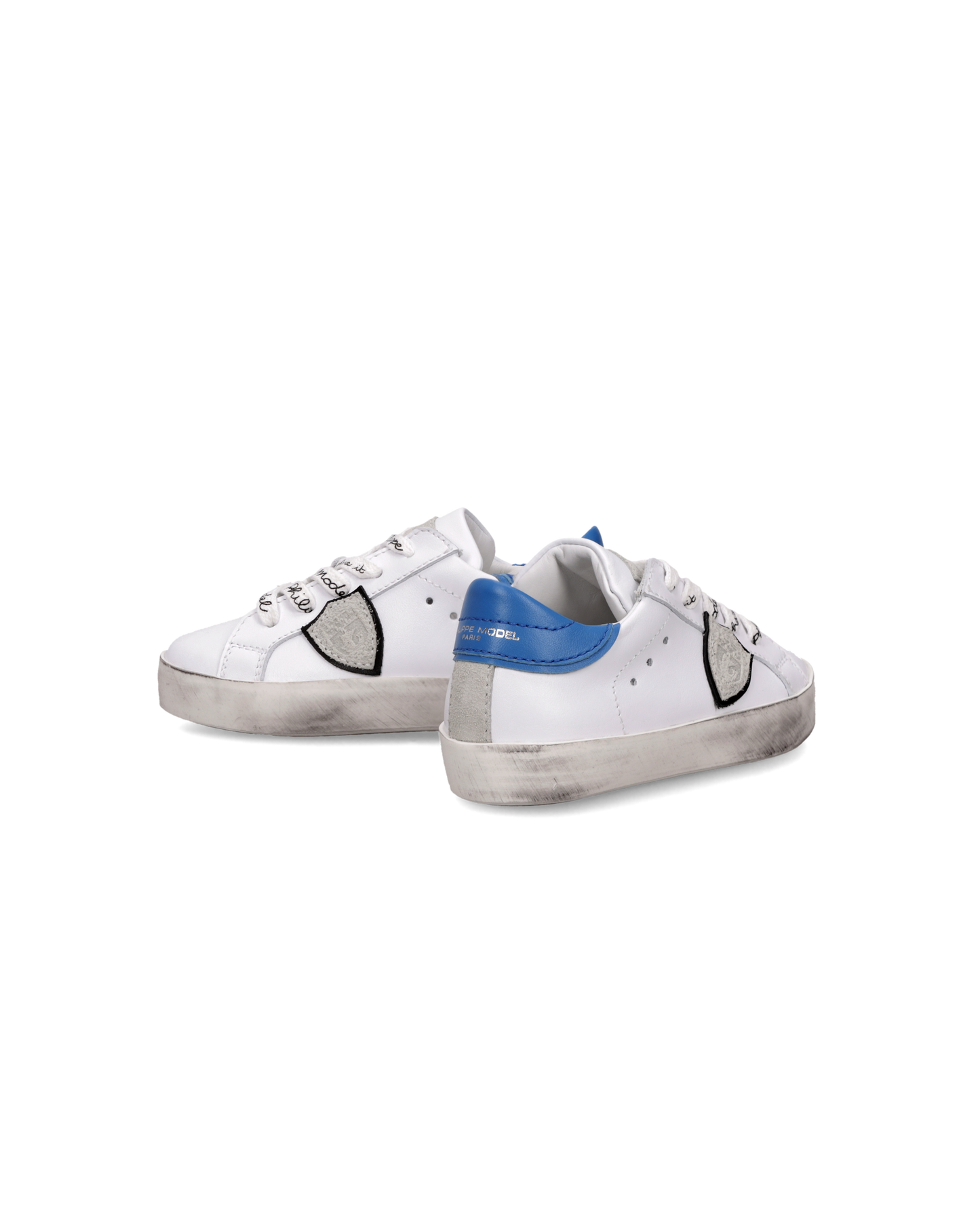 Sneaker Prsx Baby, Bianco Bluette