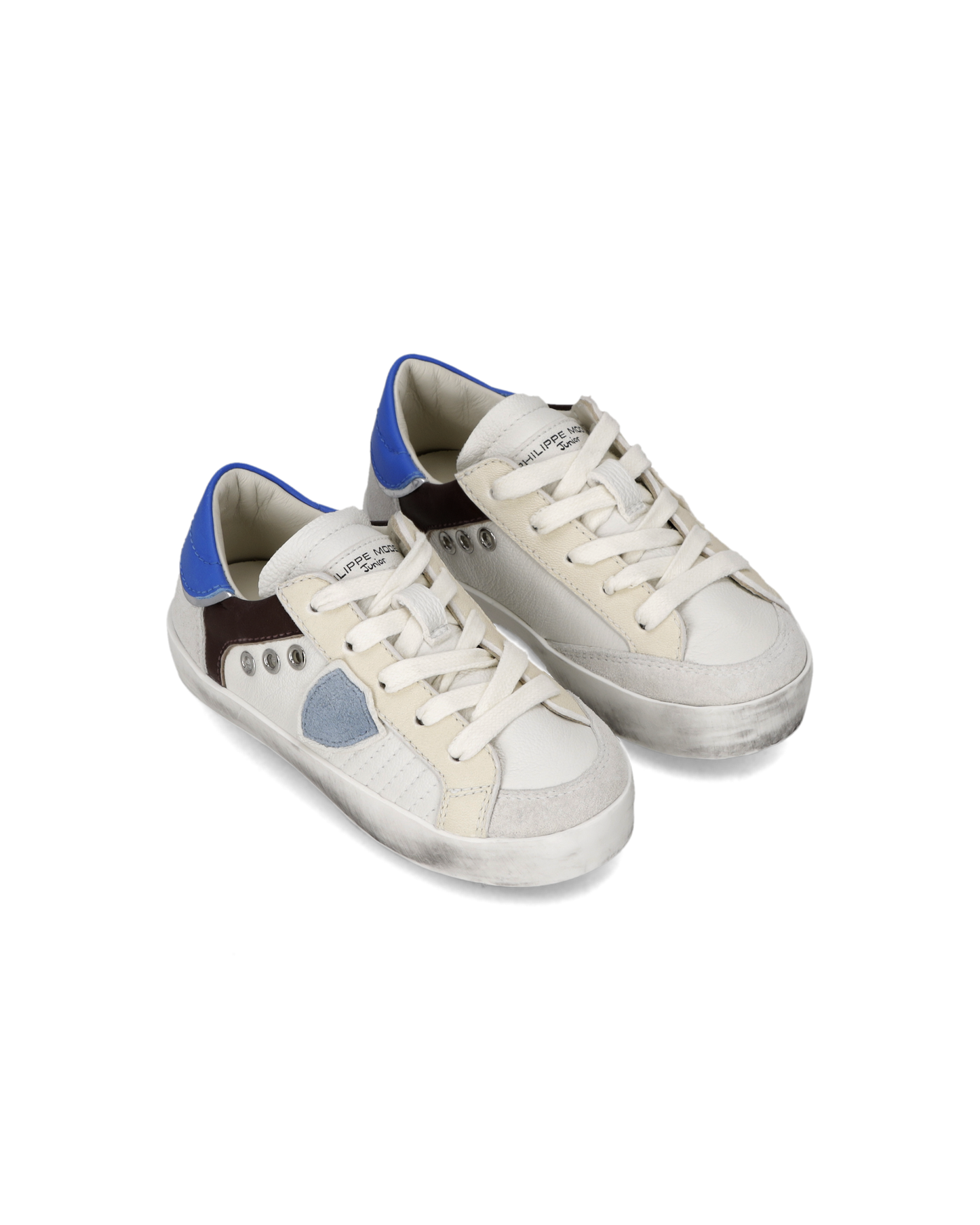 Sneaker Prsx Baby, Bianco Nero Grigio
