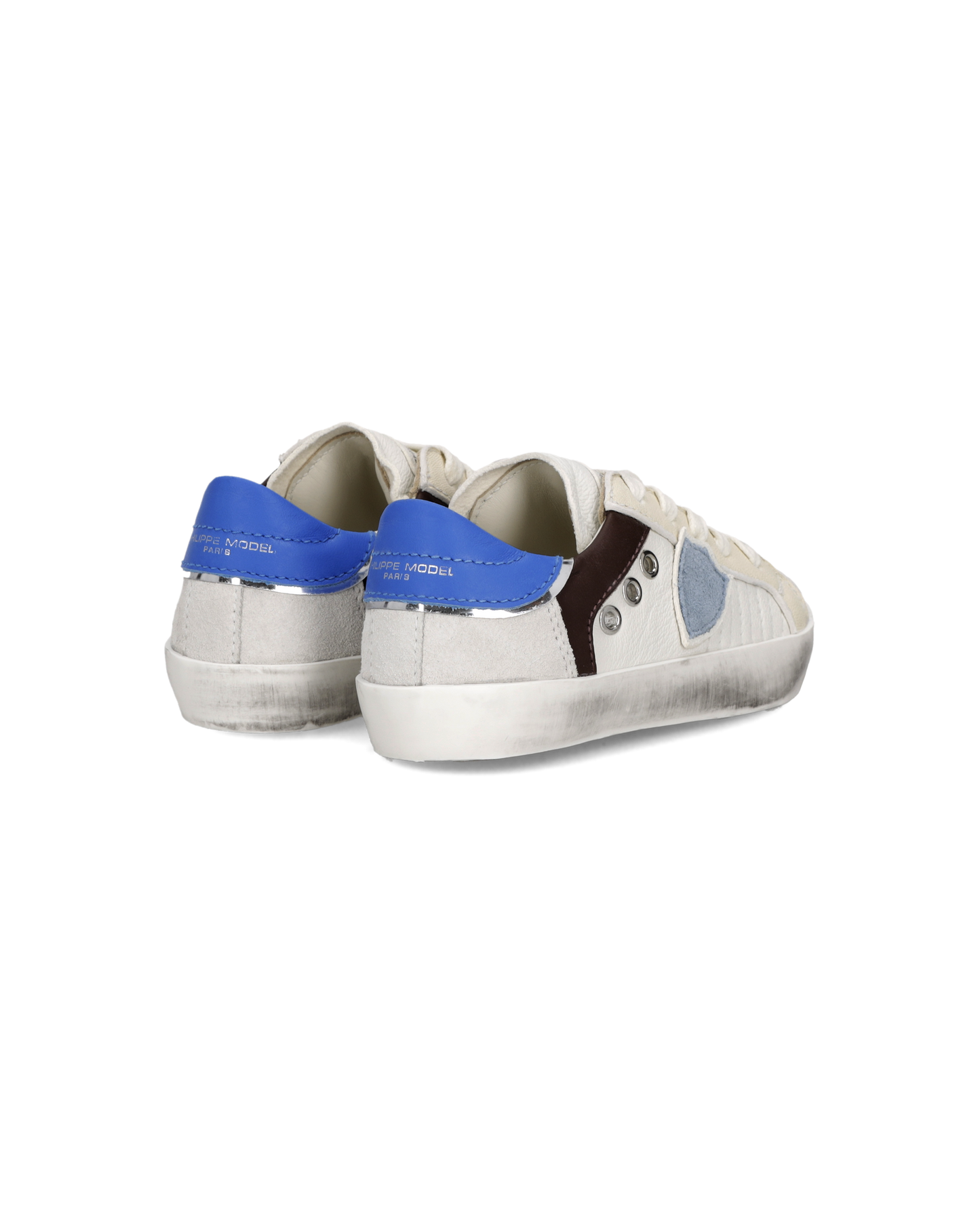 Sneaker Prsx Baby, Bianco Nero Grigio
