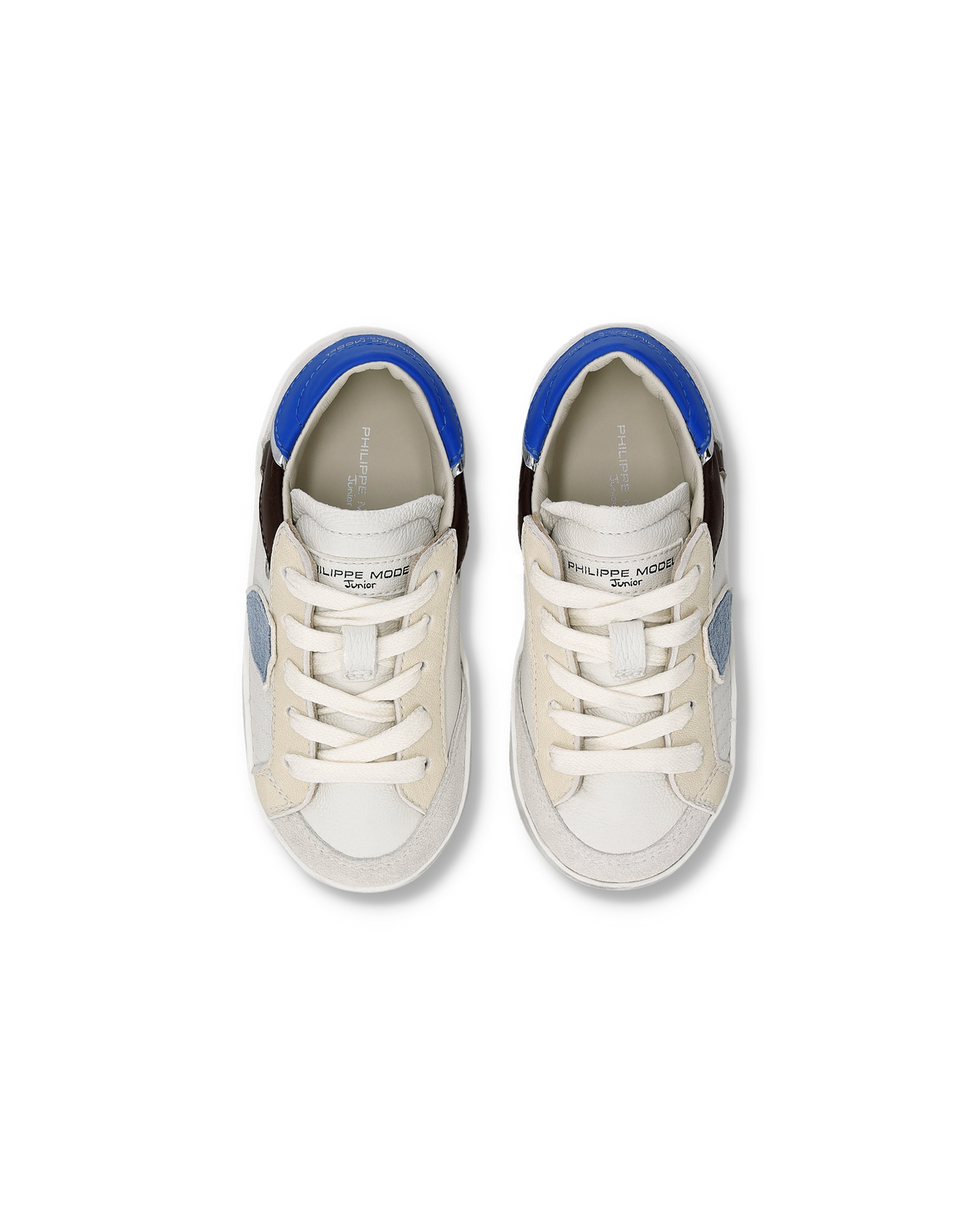 Sneaker Prsx Baby, Bianco Nero Grigio
