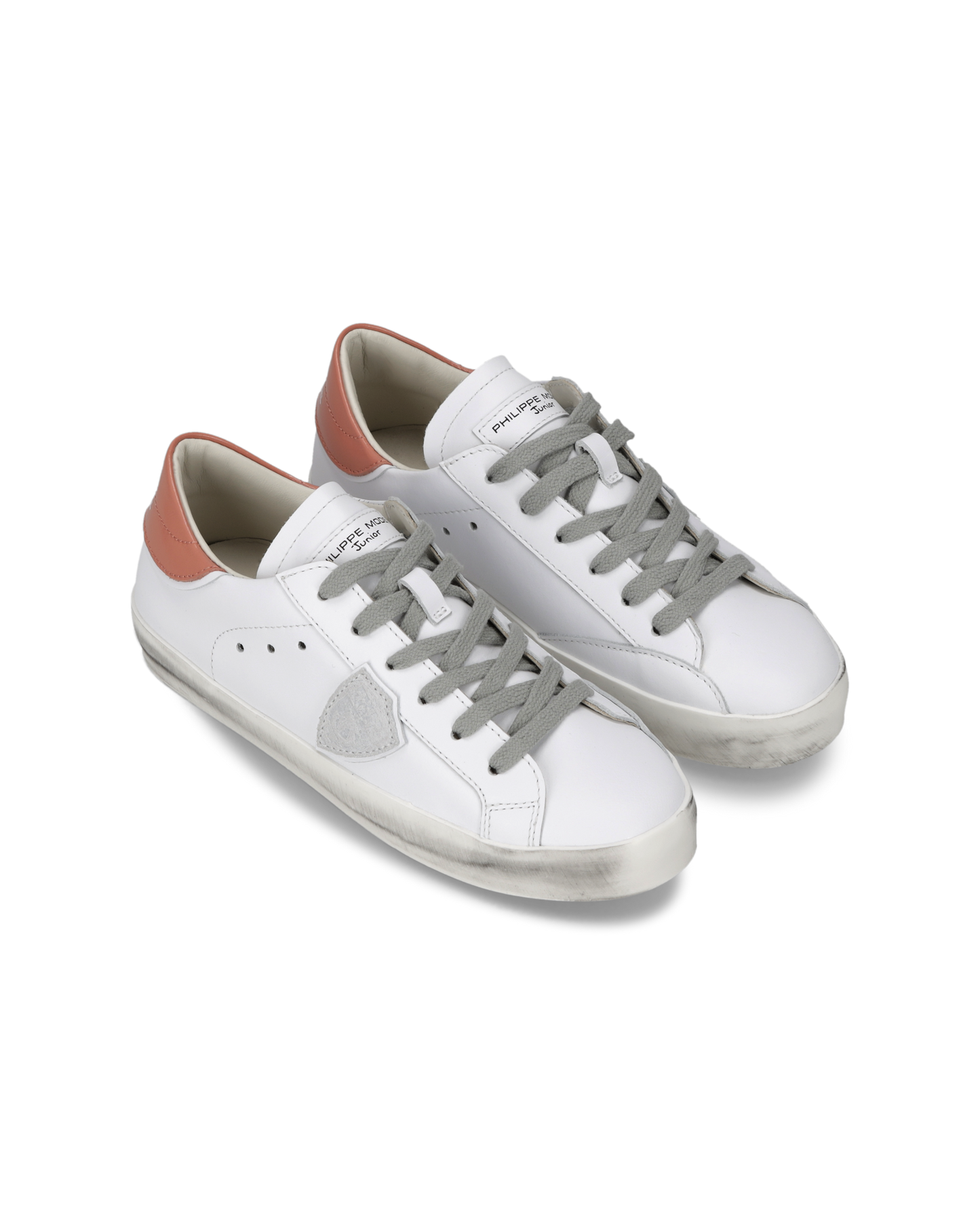 Baskets Prsx Kids, Blanc et Rose