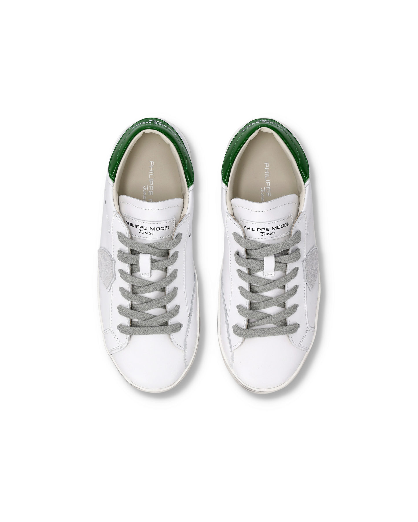 Baskets Prsx Kids, Blanc et Vert