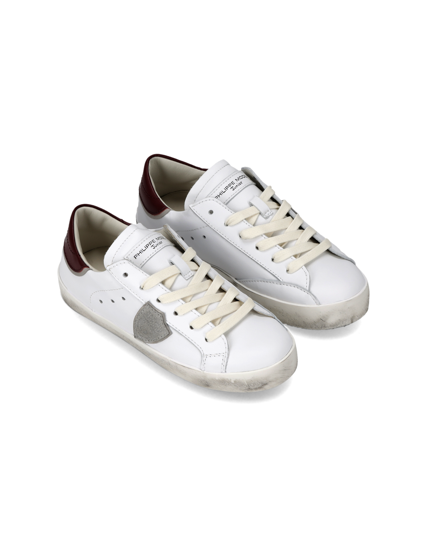Sneaker Prsx Kids, White Bordeaux