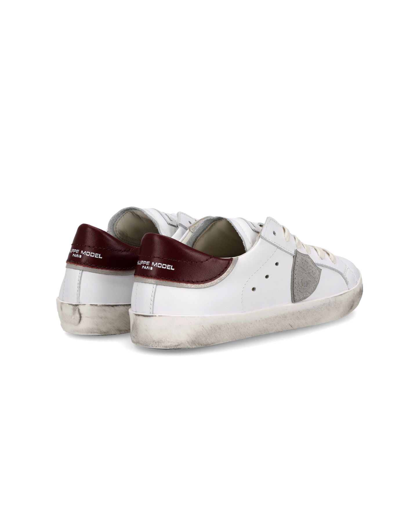 Sneaker Prsx Kids, White Bordeaux