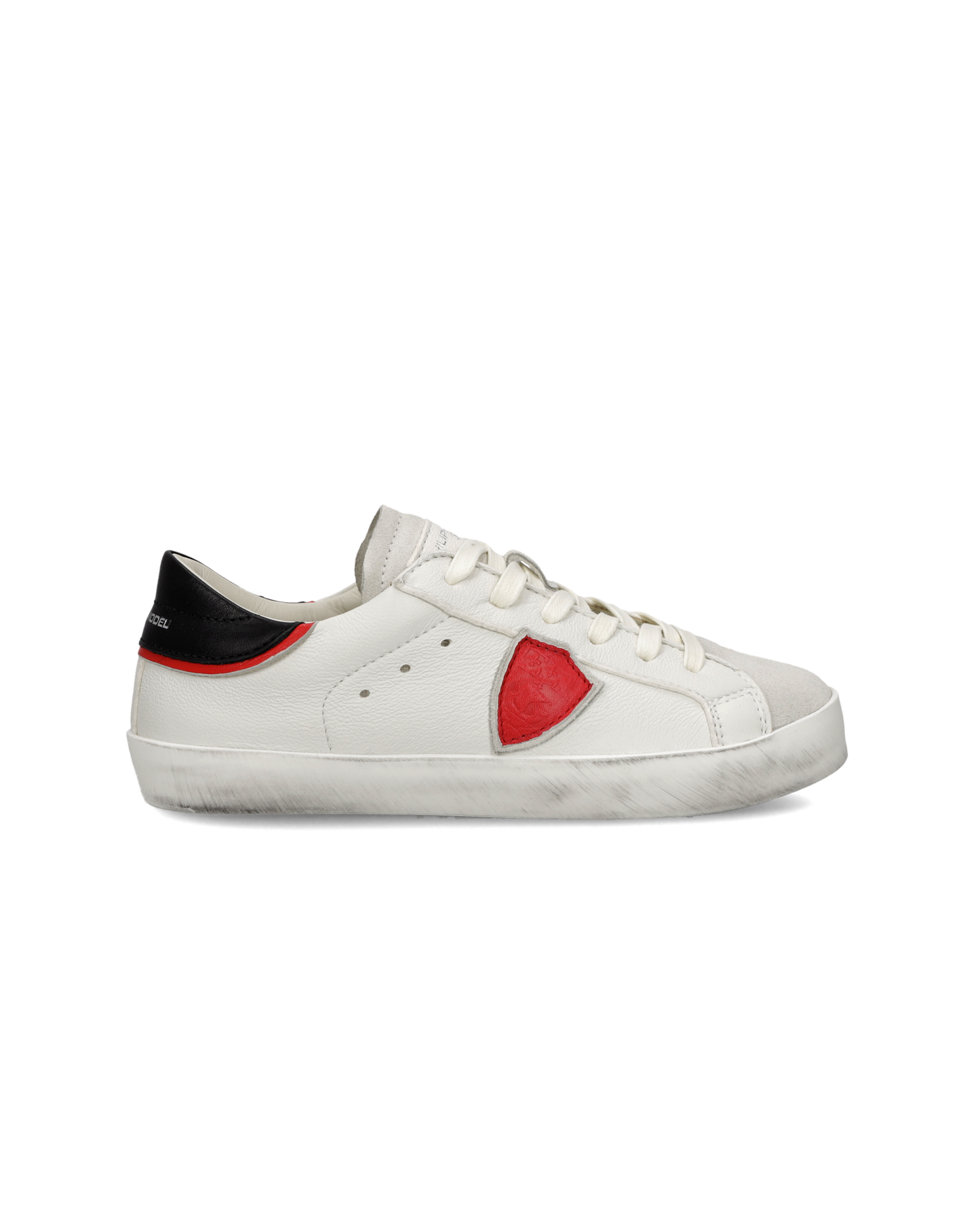 Sneaker Prsx Kids, Bianco Nero