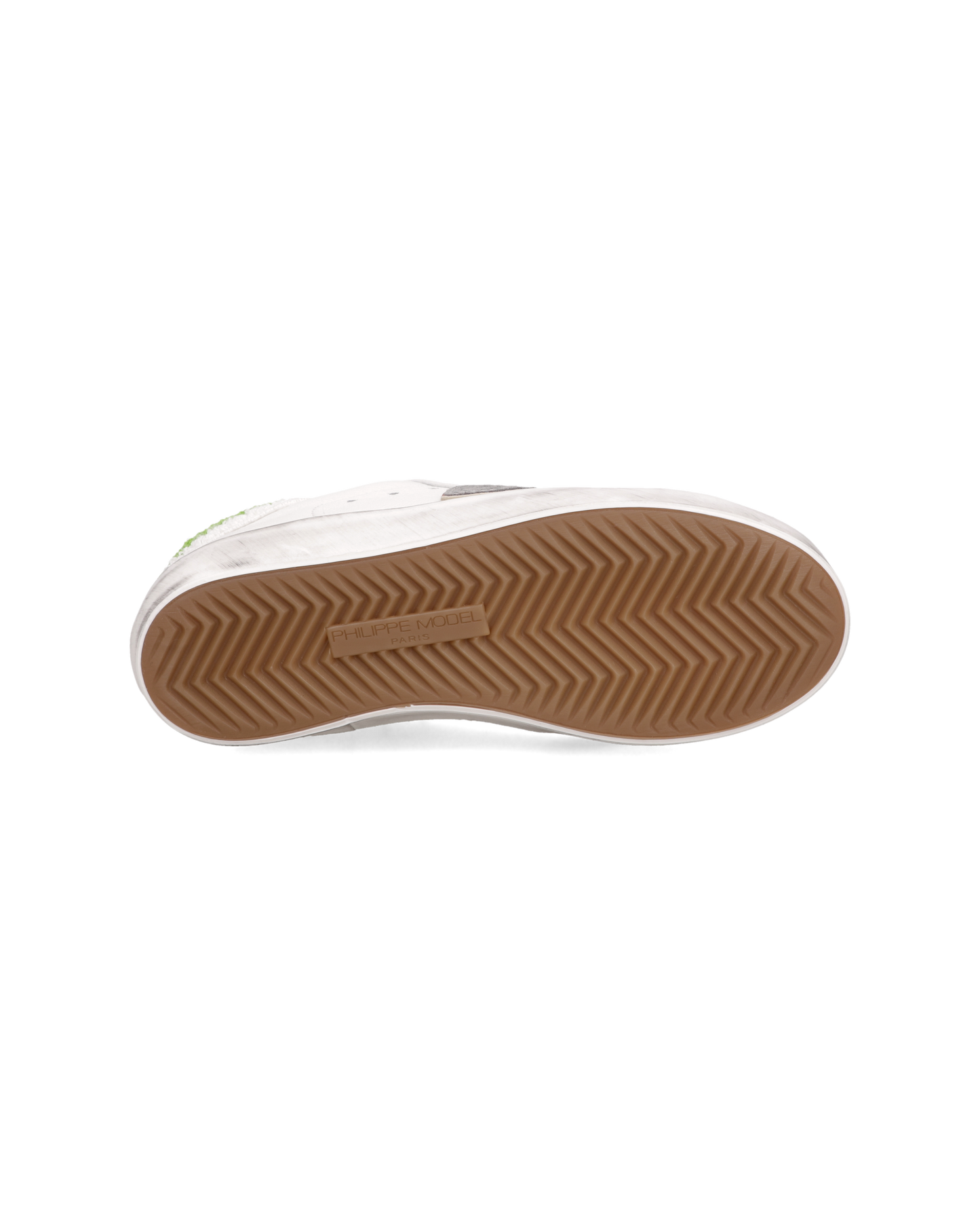 Sneaker Prsx Kids, Bianco Verde