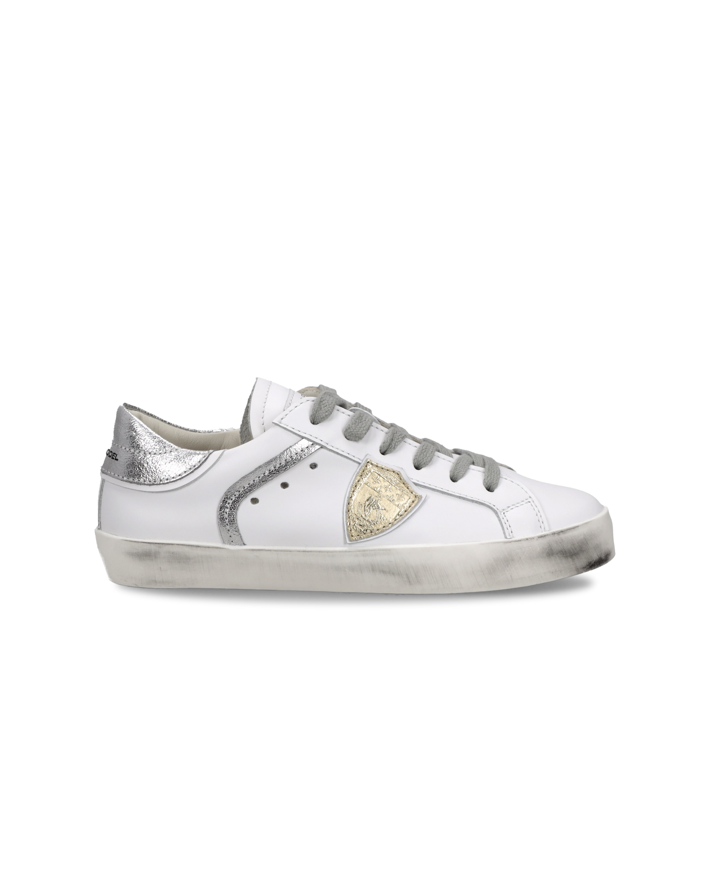 Sneaker Prsx Kids, White Silver